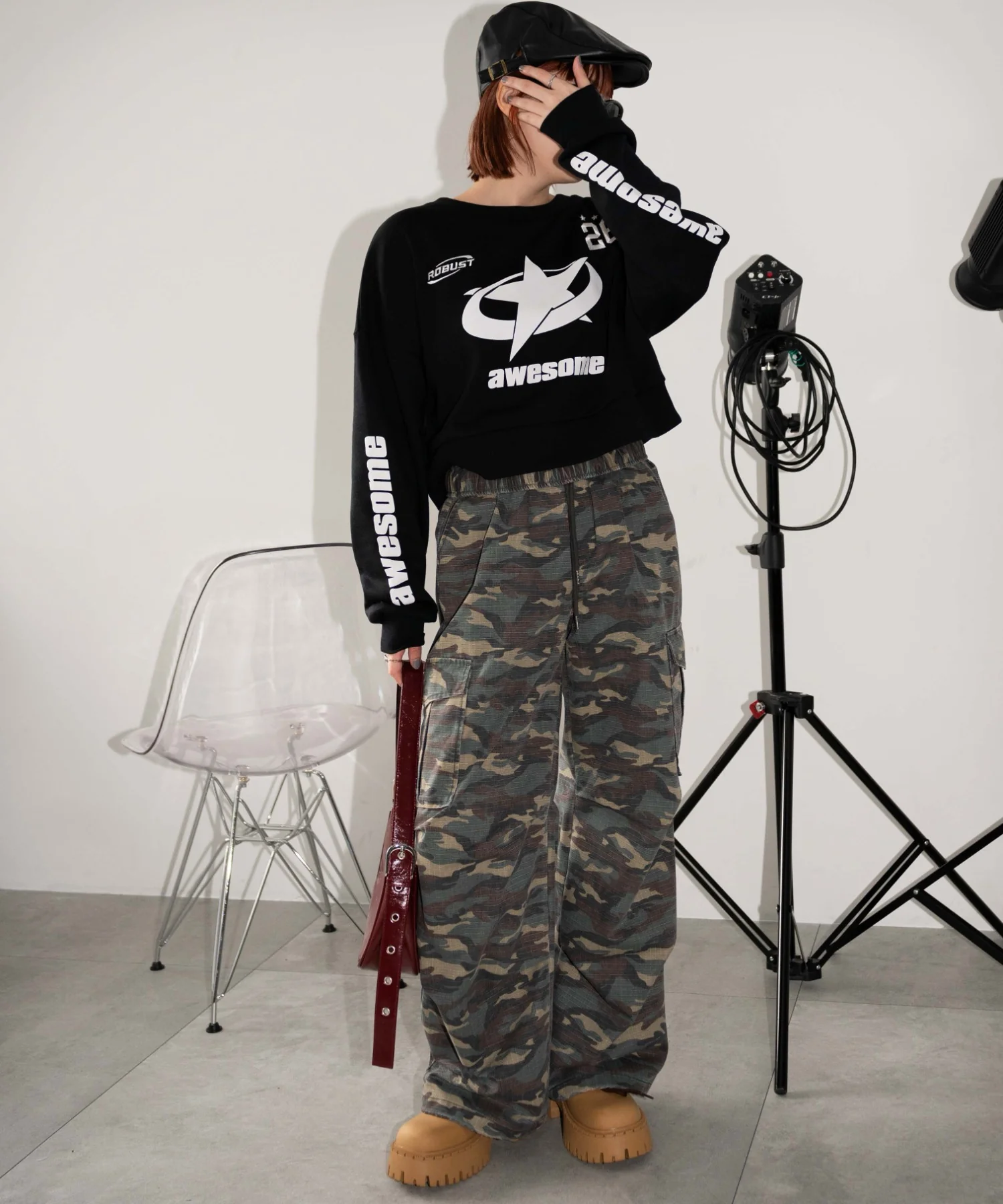 スターナンバリングショートスウェット - Image 16