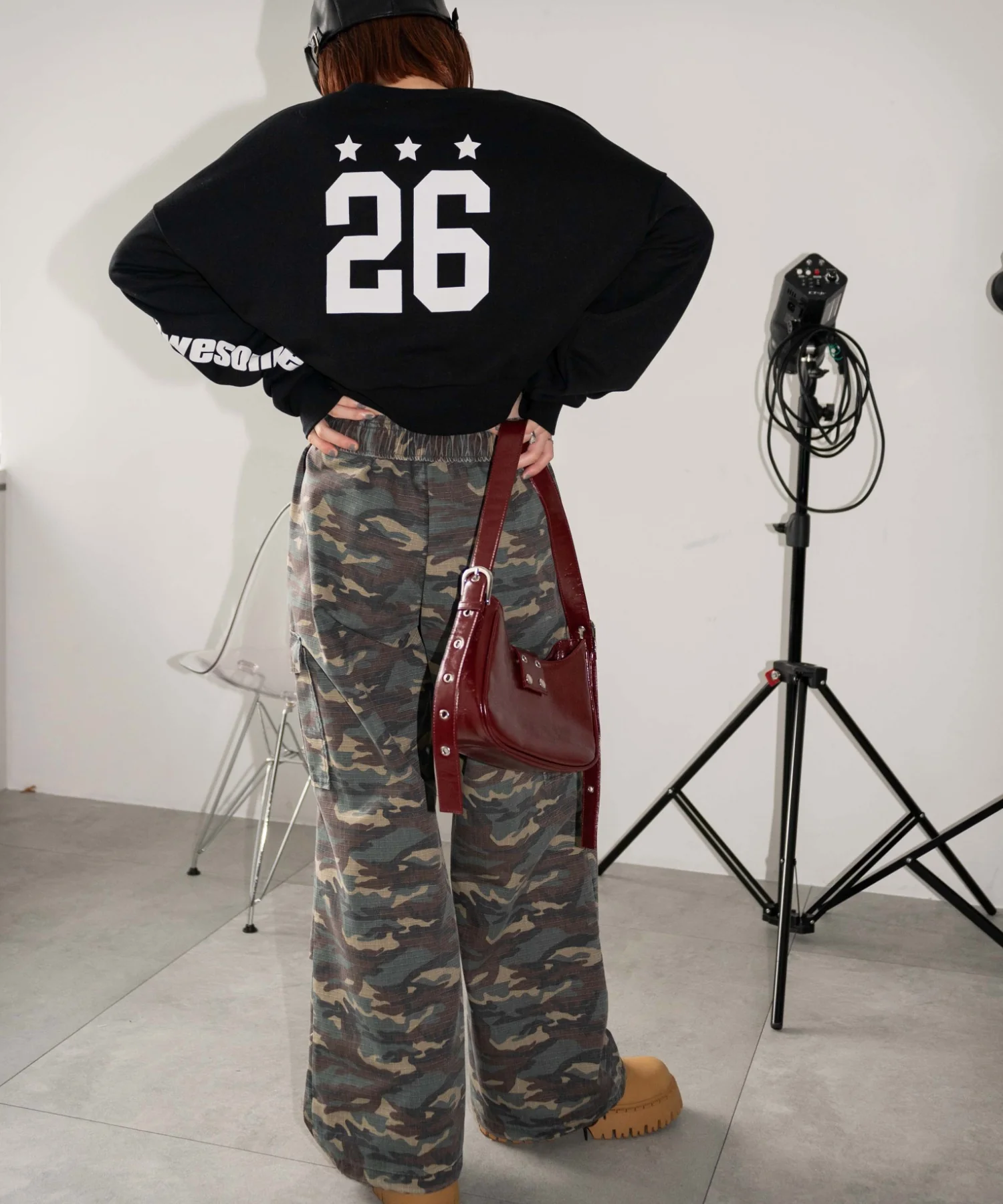 スターナンバリングショートスウェット - Image 17