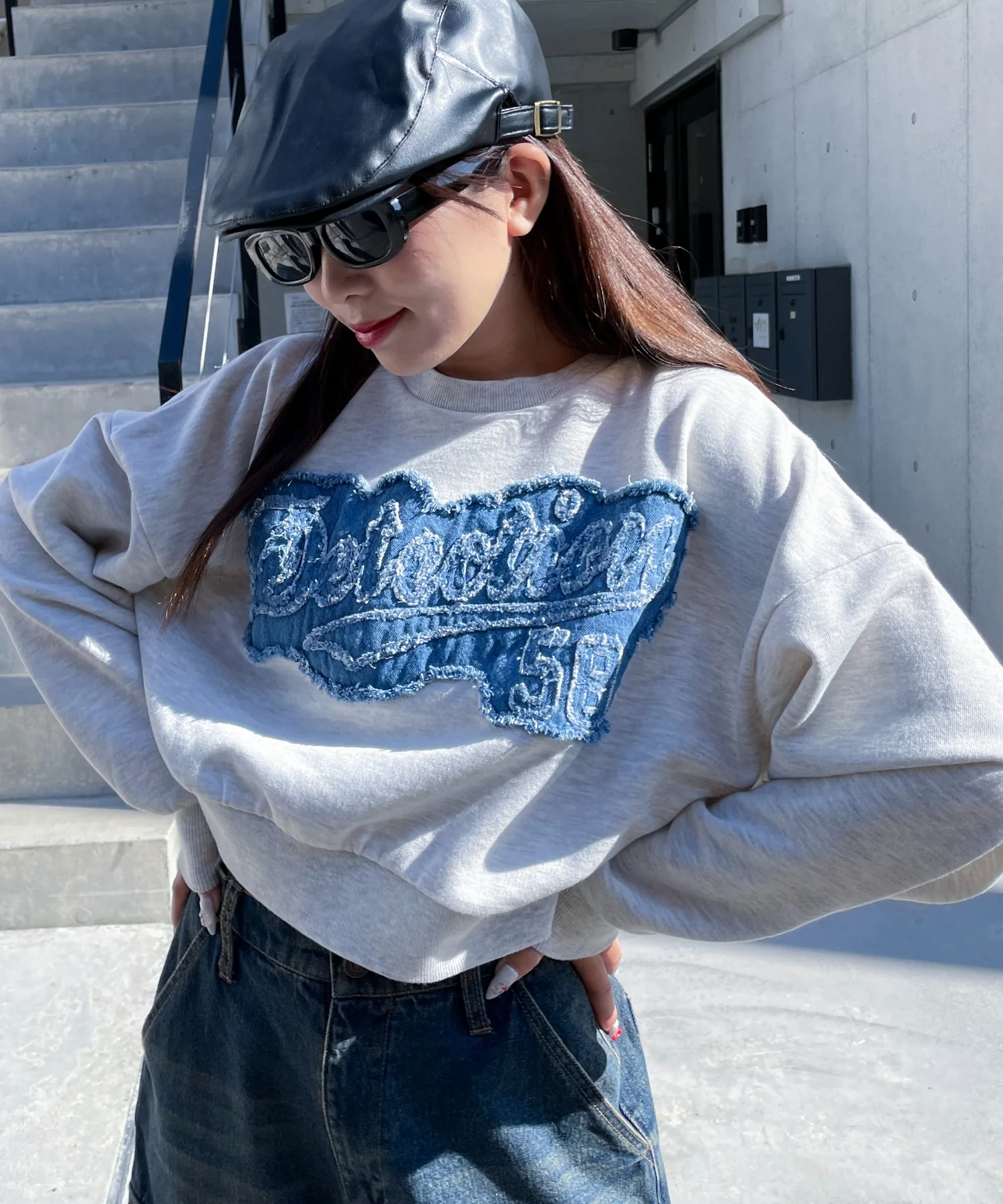 デニムワッペンプルオーバー - Image 11