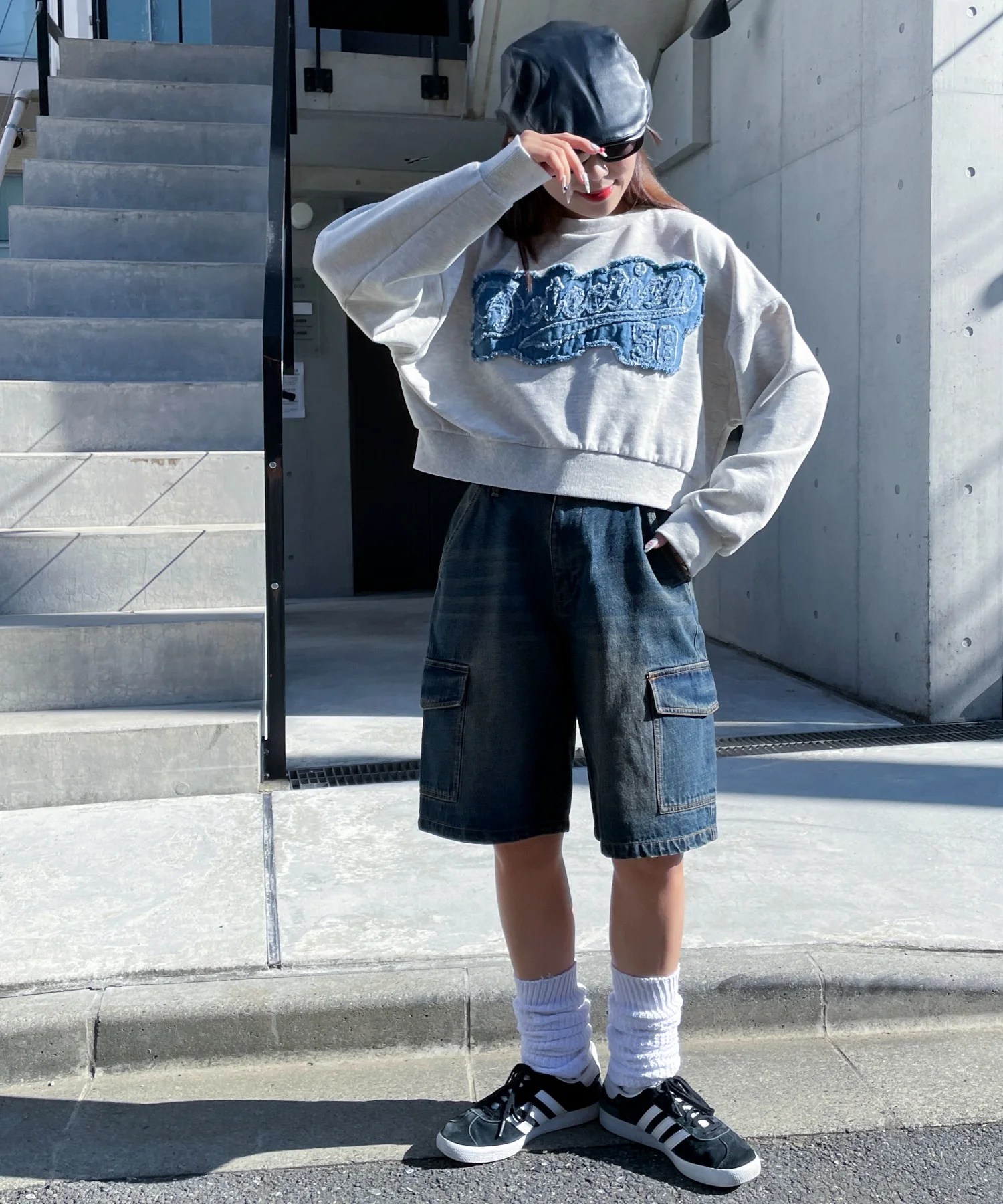 デニムワッペンプルオーバー - Image 13