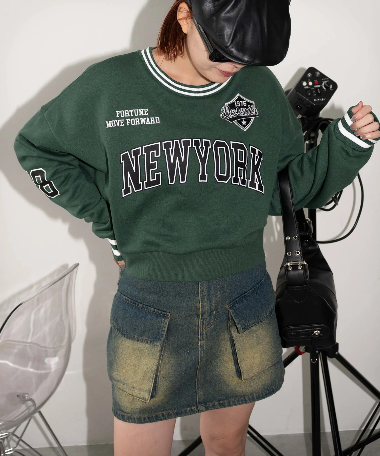 NEWYORKラインリブスウェット - Image 10