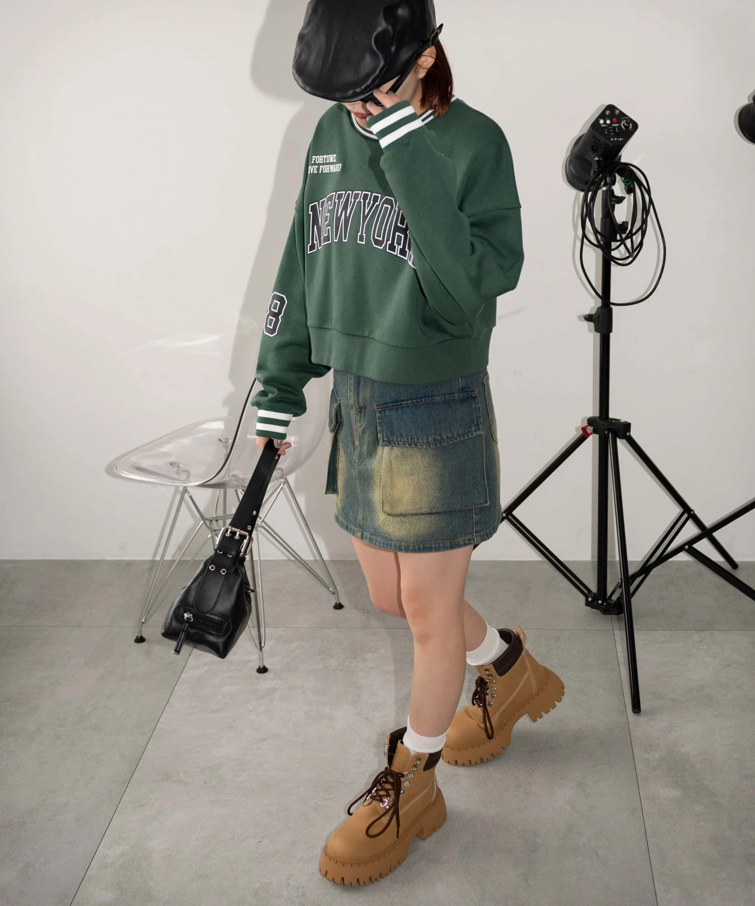 NEWYORKラインリブスウェット - Image 14