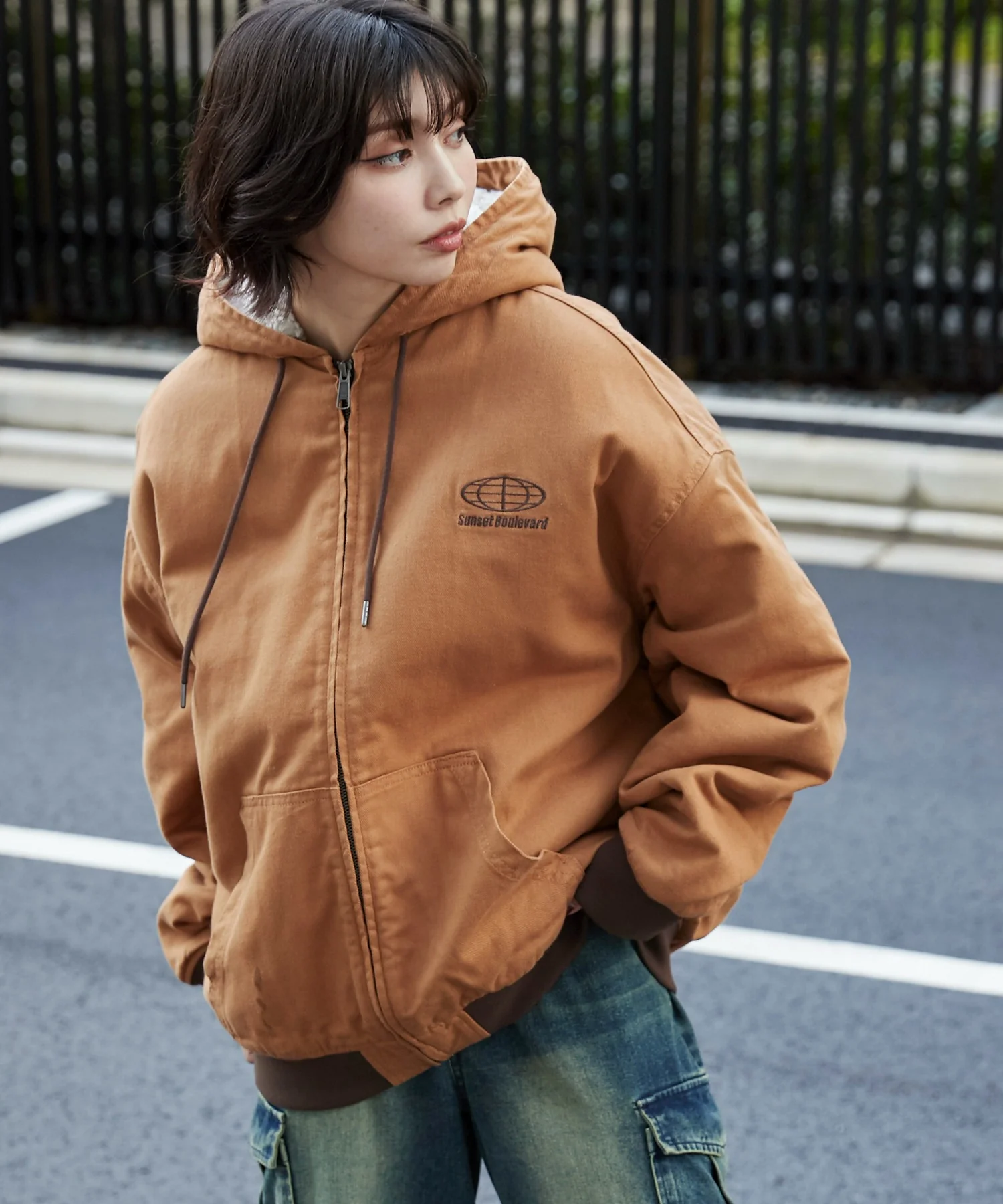 ワーカーズボアフードブルゾン - Image 30