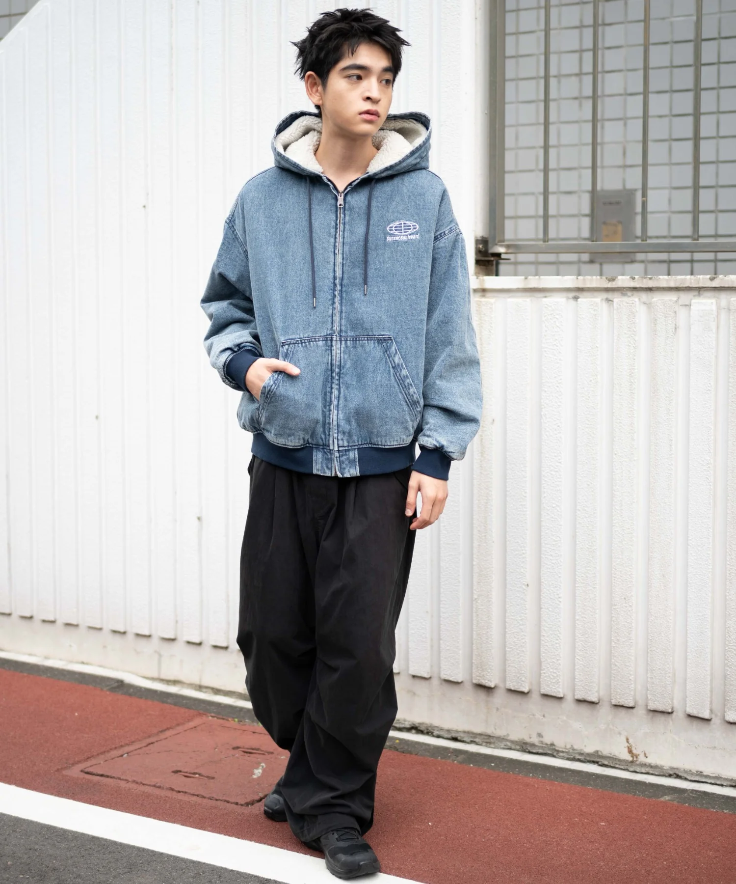 ワーカーズボアフードブルゾン - Image 5