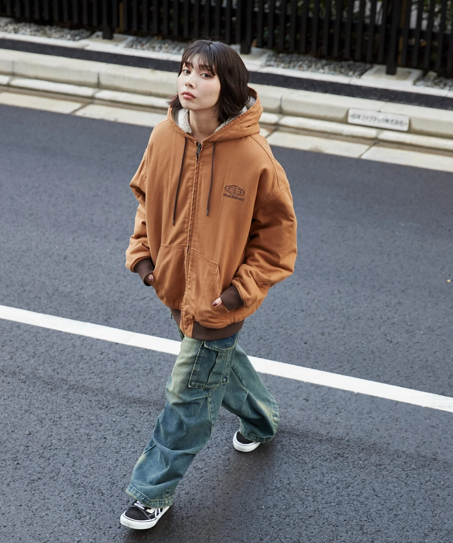 ワーカーズボアフードブルゾン - Image 7