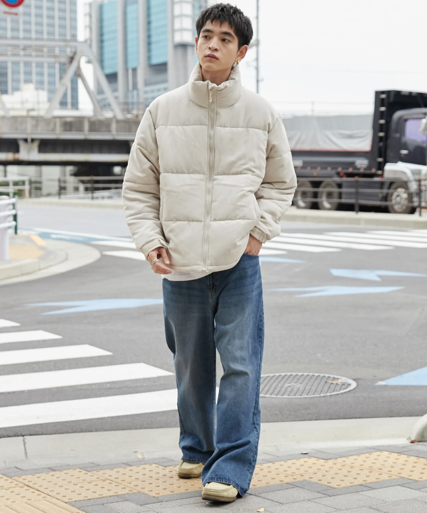 コーデュロイパディングブルゾン - Image 14