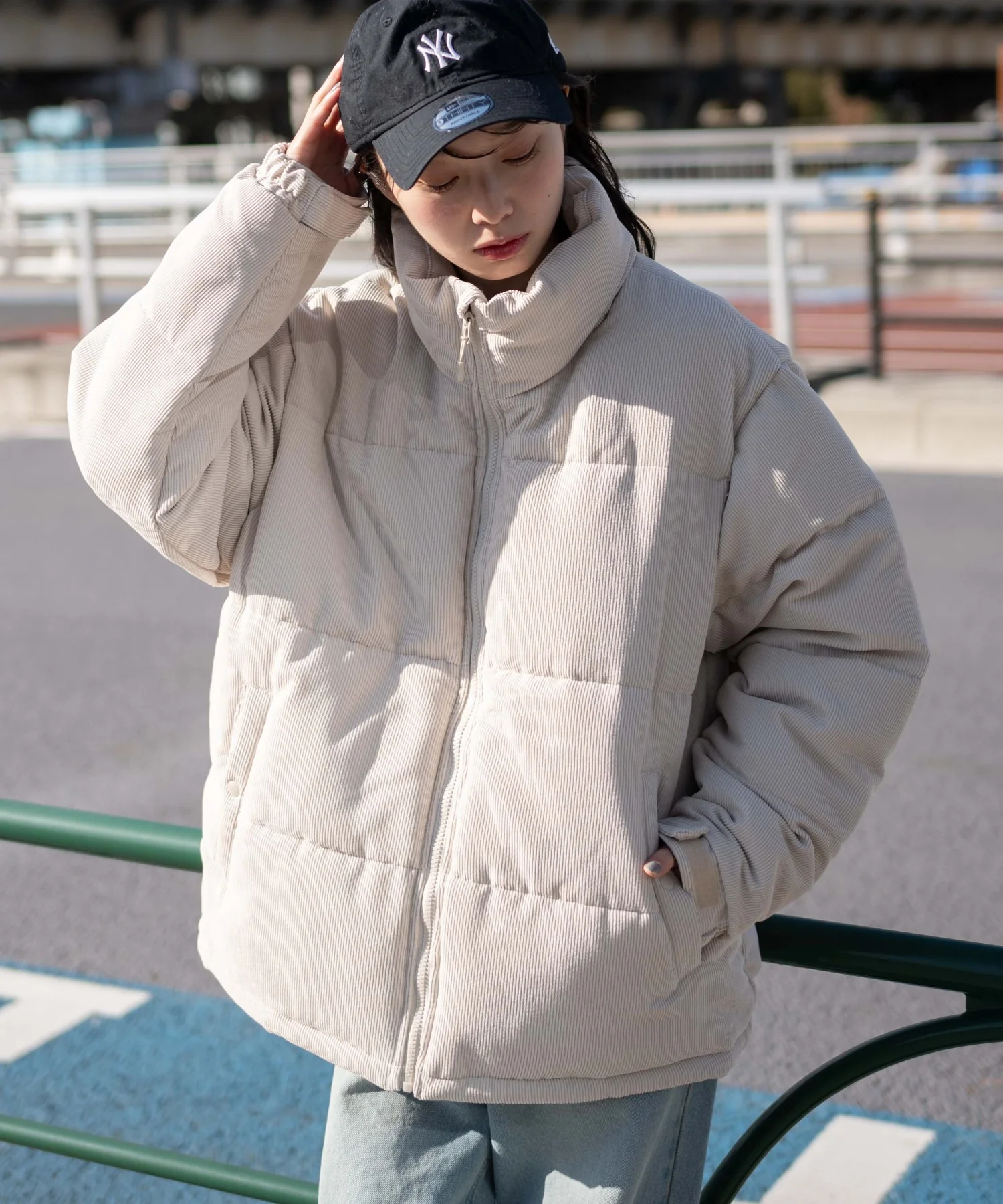 コーデュロイパディングブルゾン - Image 16