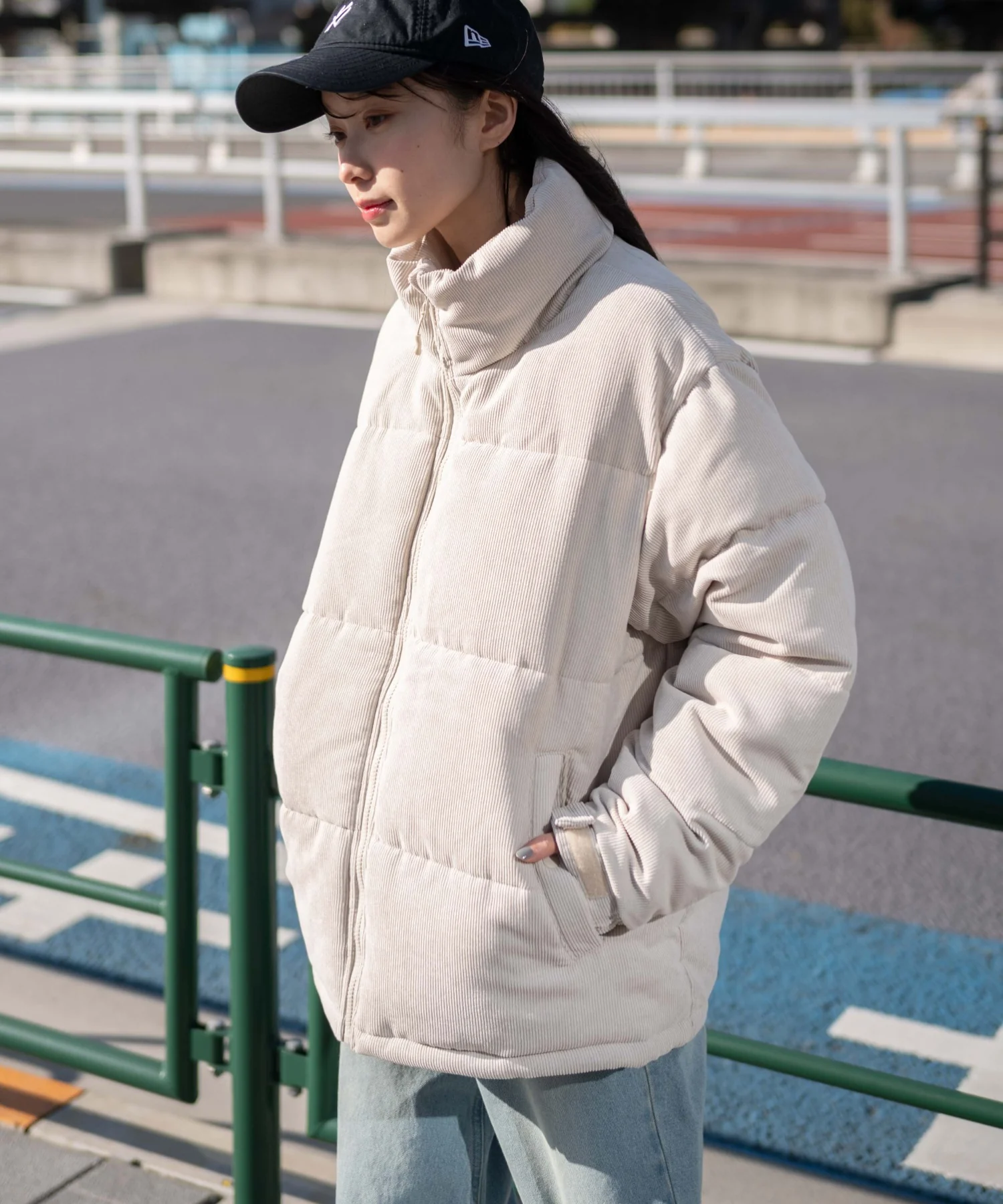 コーデュロイパディングブルゾン - Image 17