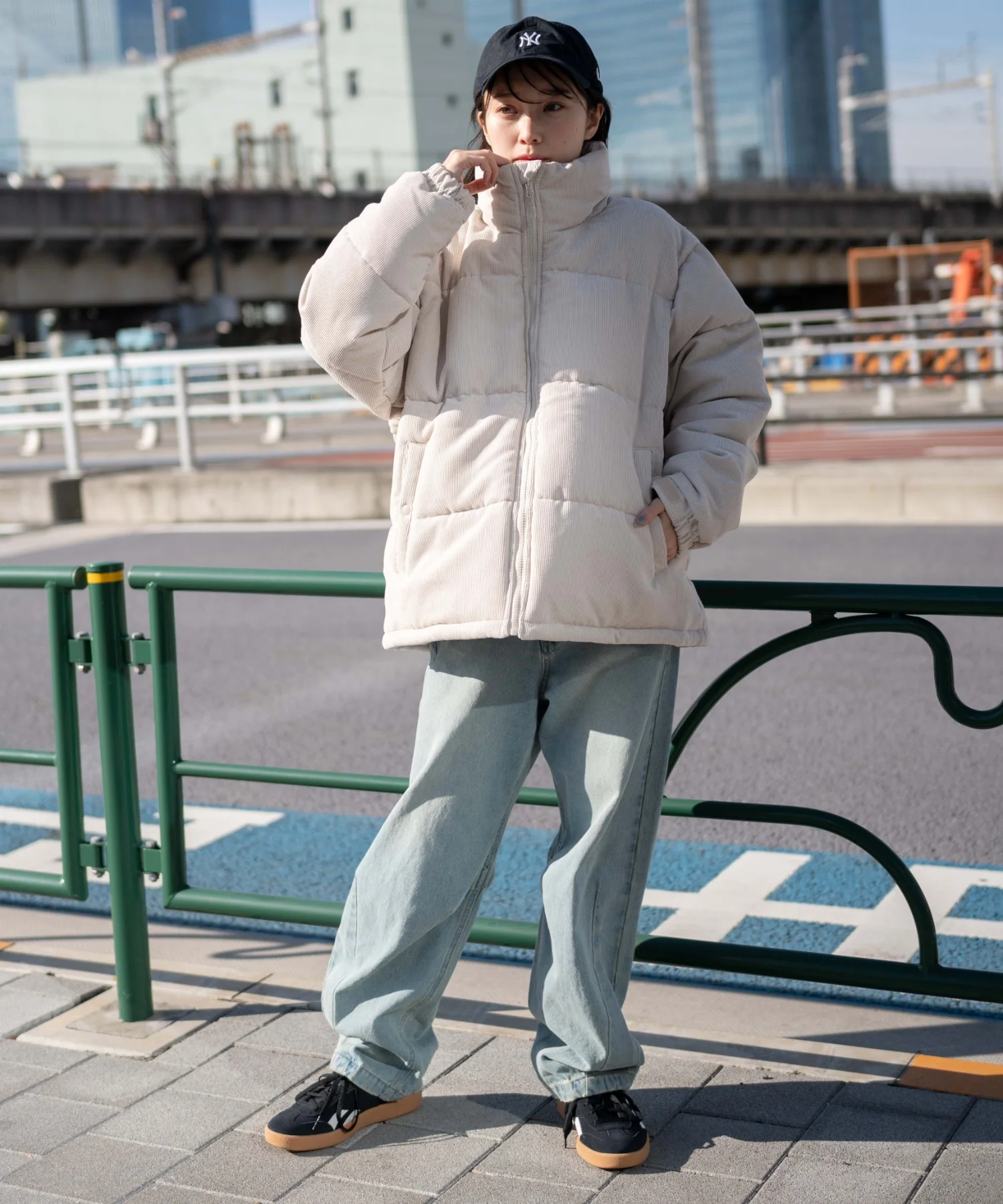 コーデュロイパディングブルゾン - Image 20