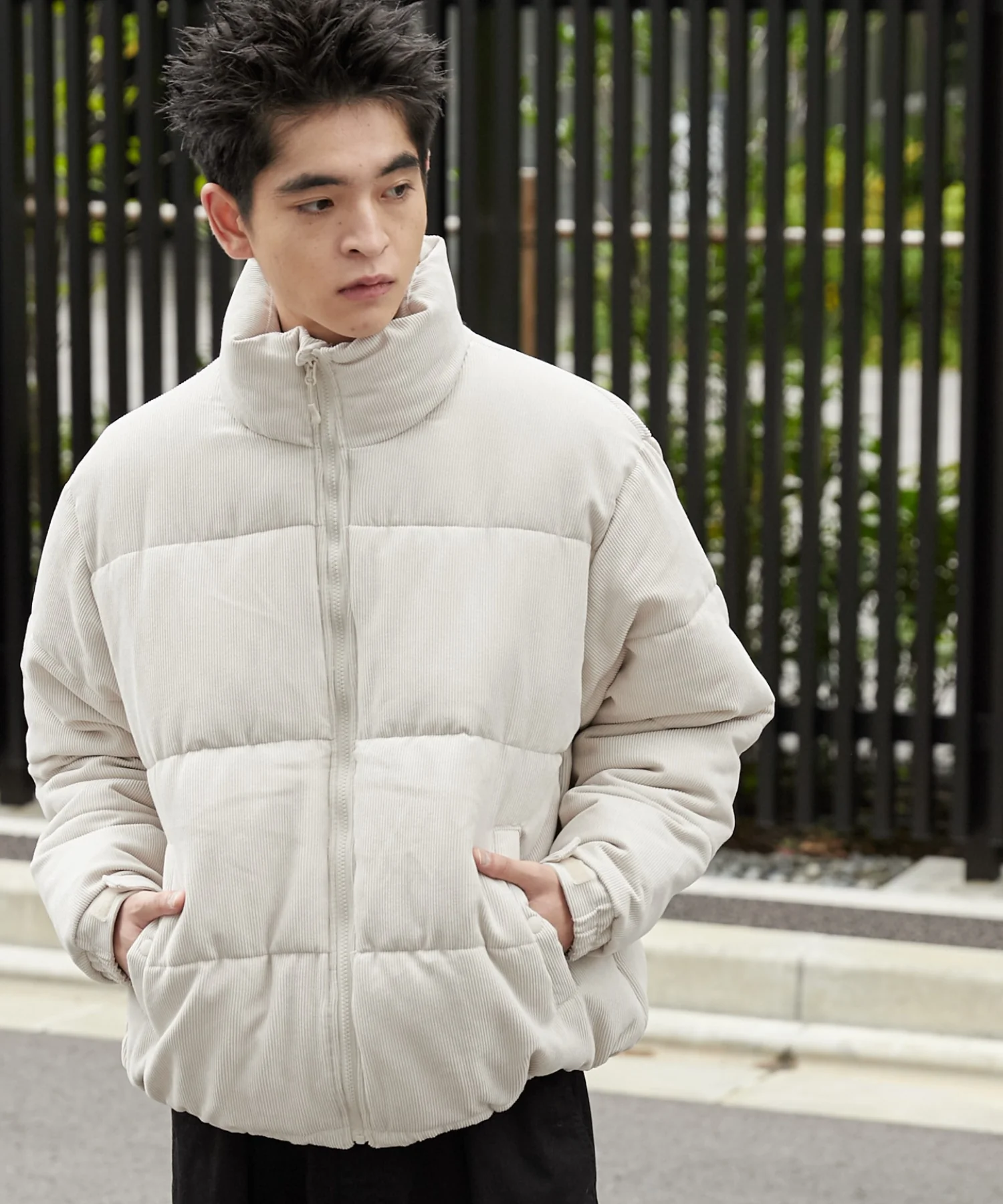コーデュロイパディングブルゾン - Image 7