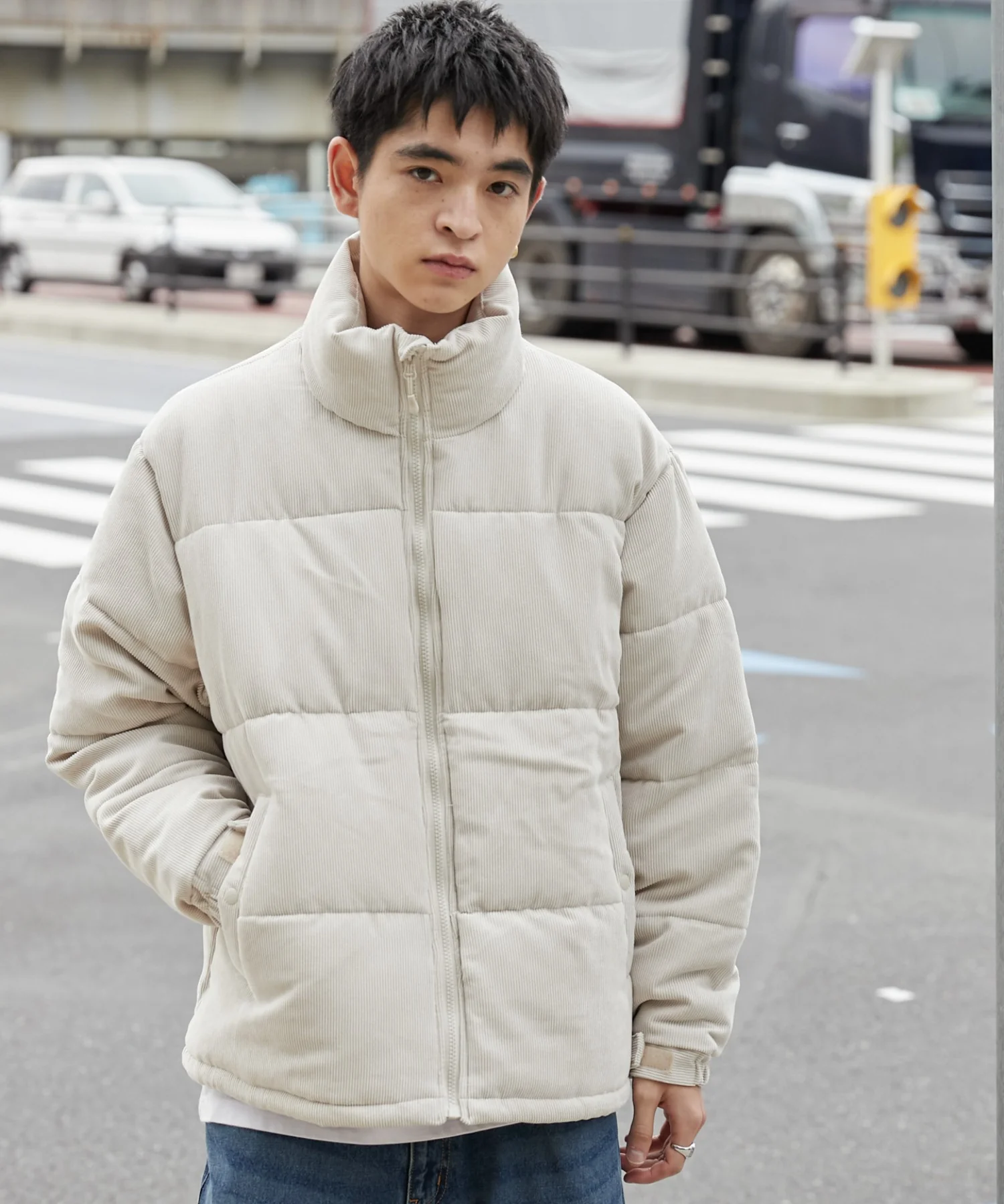 コーデュロイパディングブルゾン - Image 9