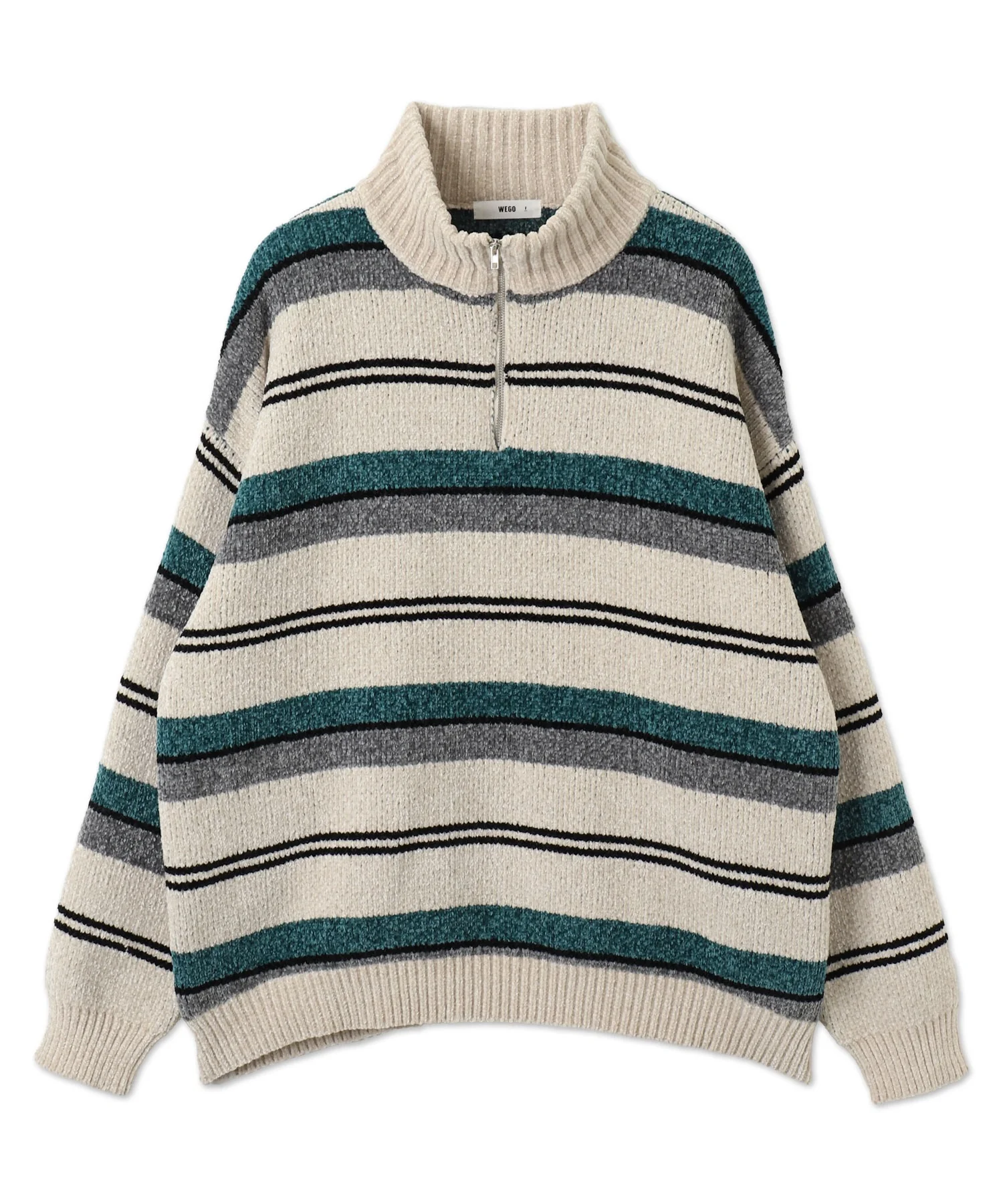 ベロアモールハーフジッププルオーバー - Image 15
