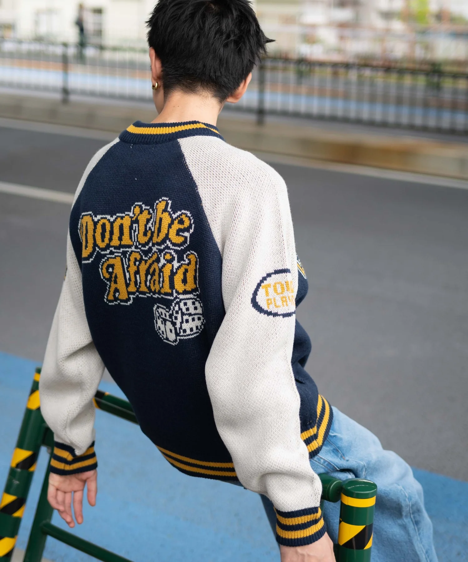 ジャガードニットスタジャン - Image 14