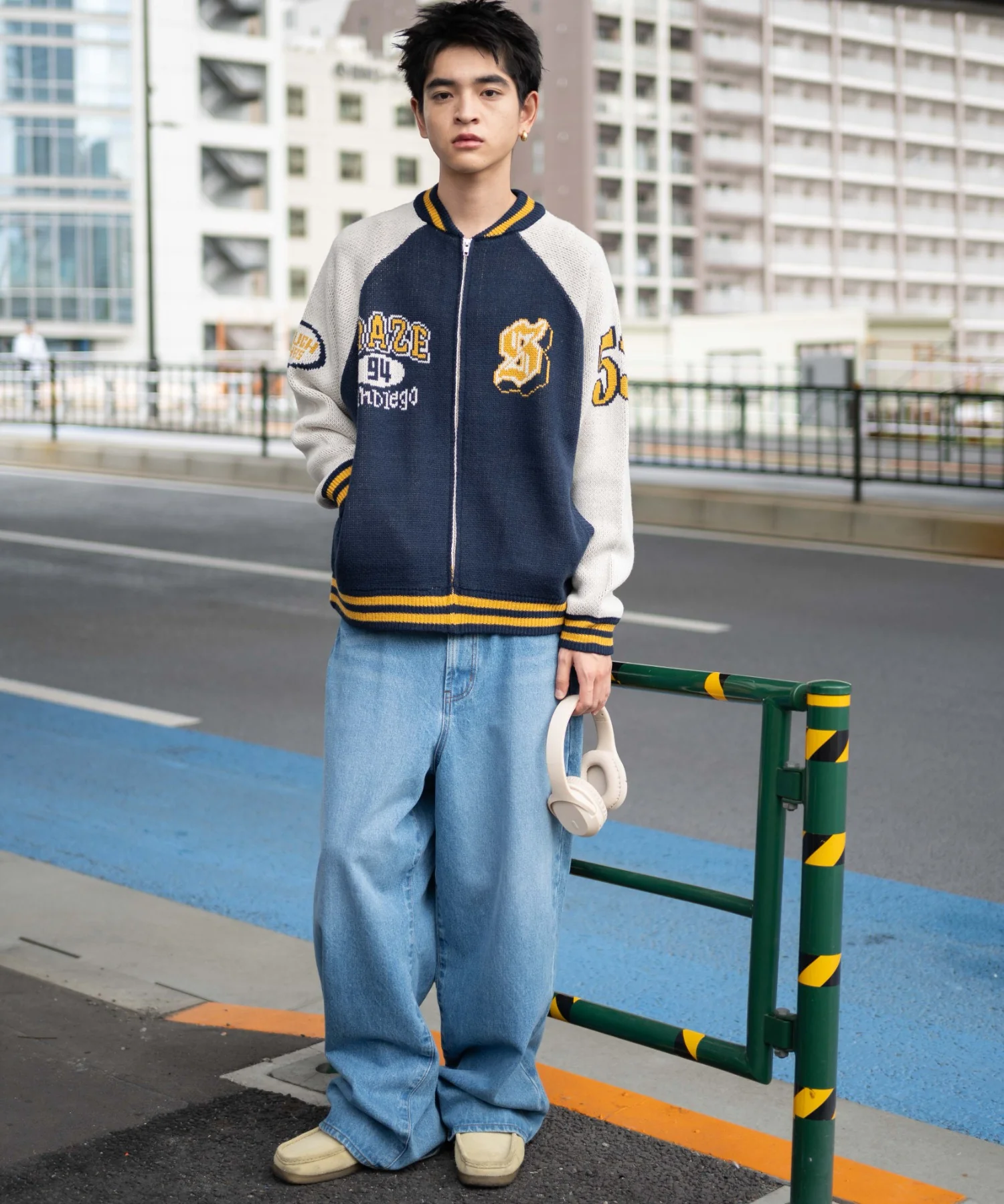 ジャガードニットスタジャン - Image 15