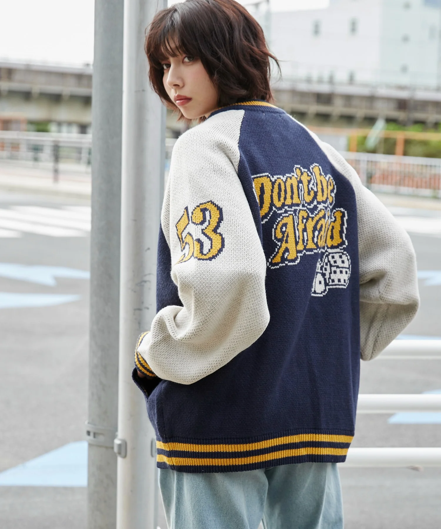 ジャガードニットスタジャン - Image 18
