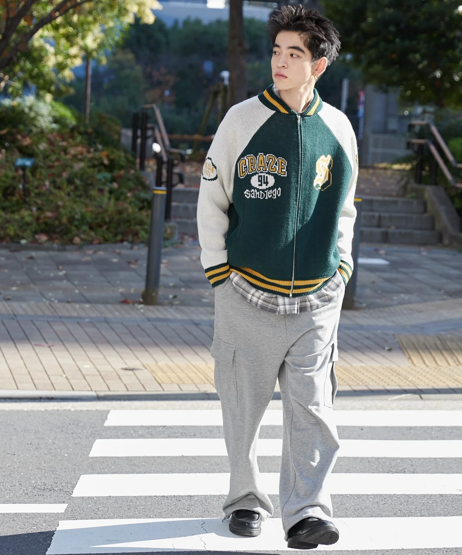 ジャガードニットスタジャン - Image 25