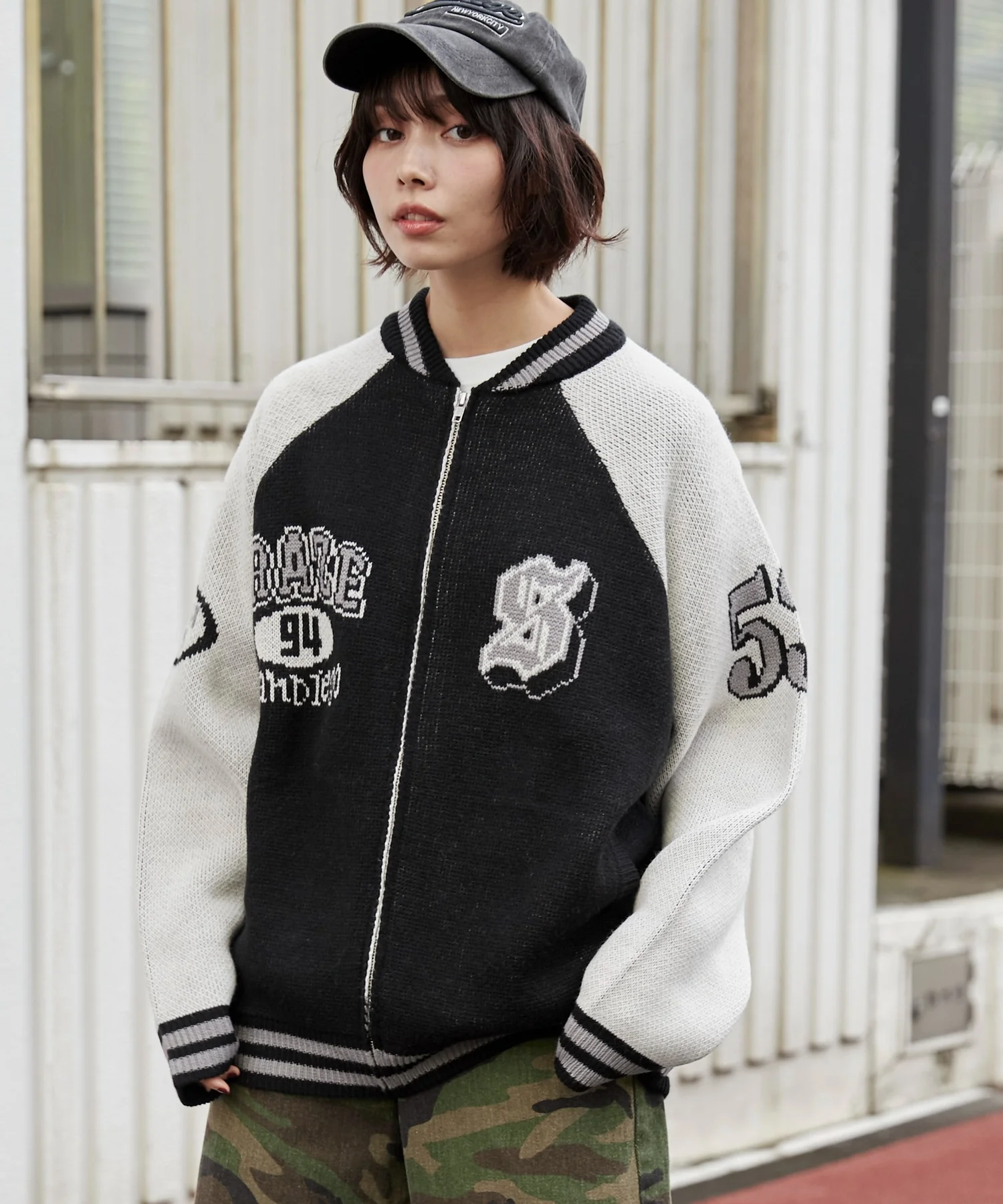 ジャガードニットスタジャン - Image 4