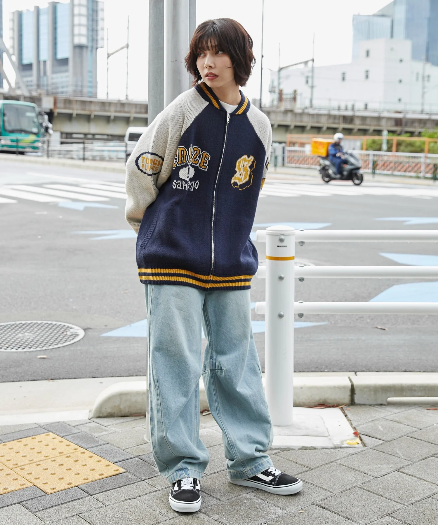 ジャガードニットスタジャン - Image 6