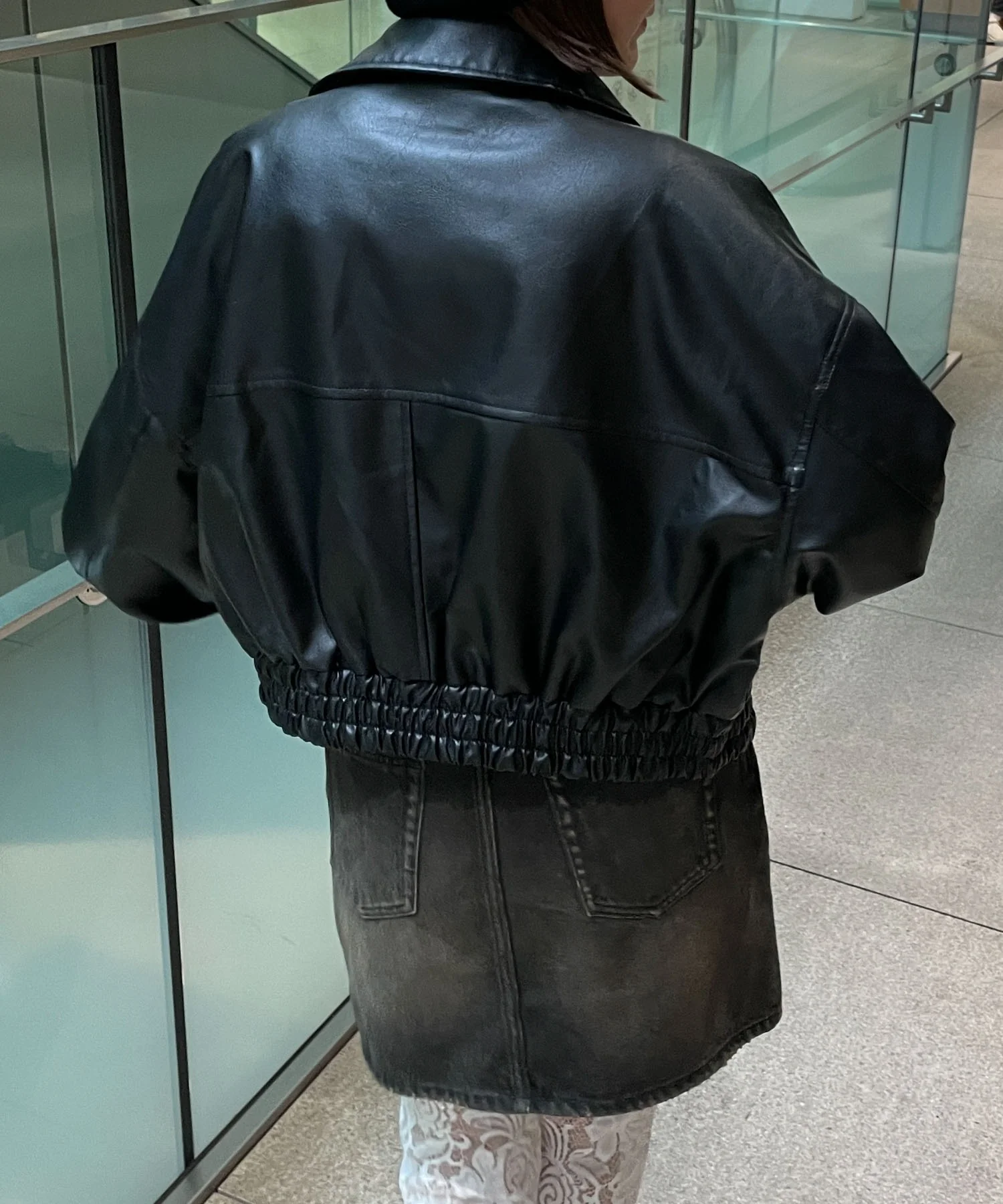合皮ショートブルゾン - Image 26