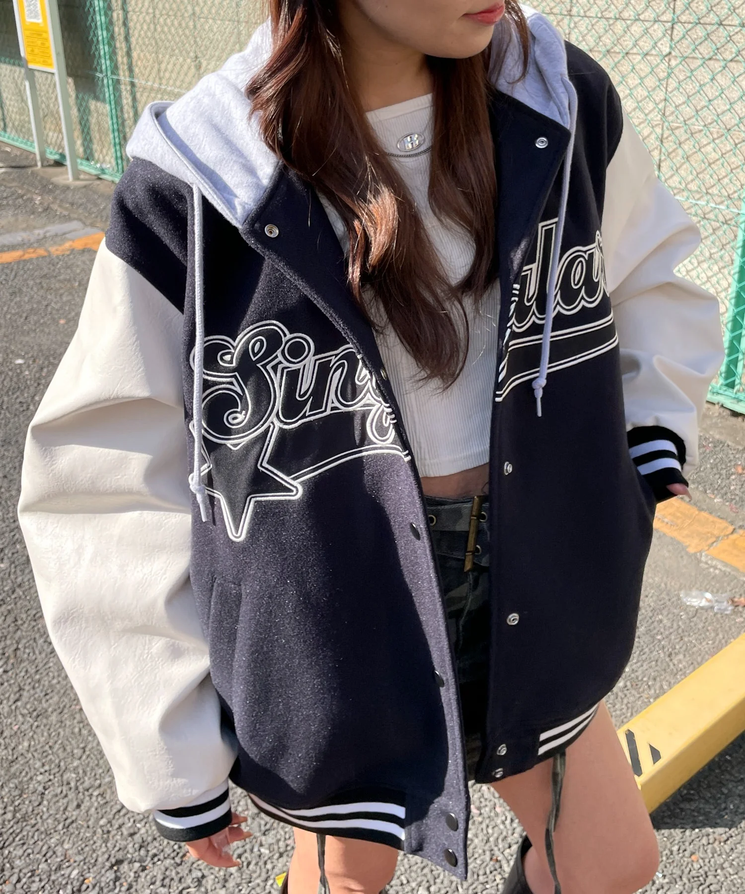 フード付ビッグスタジャン - Image 12