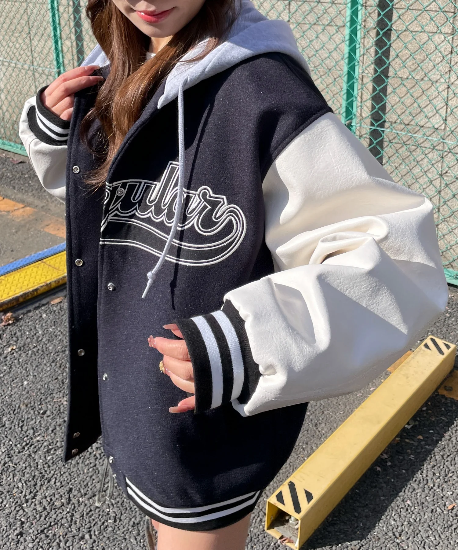 フード付ビッグスタジャン - Image 13