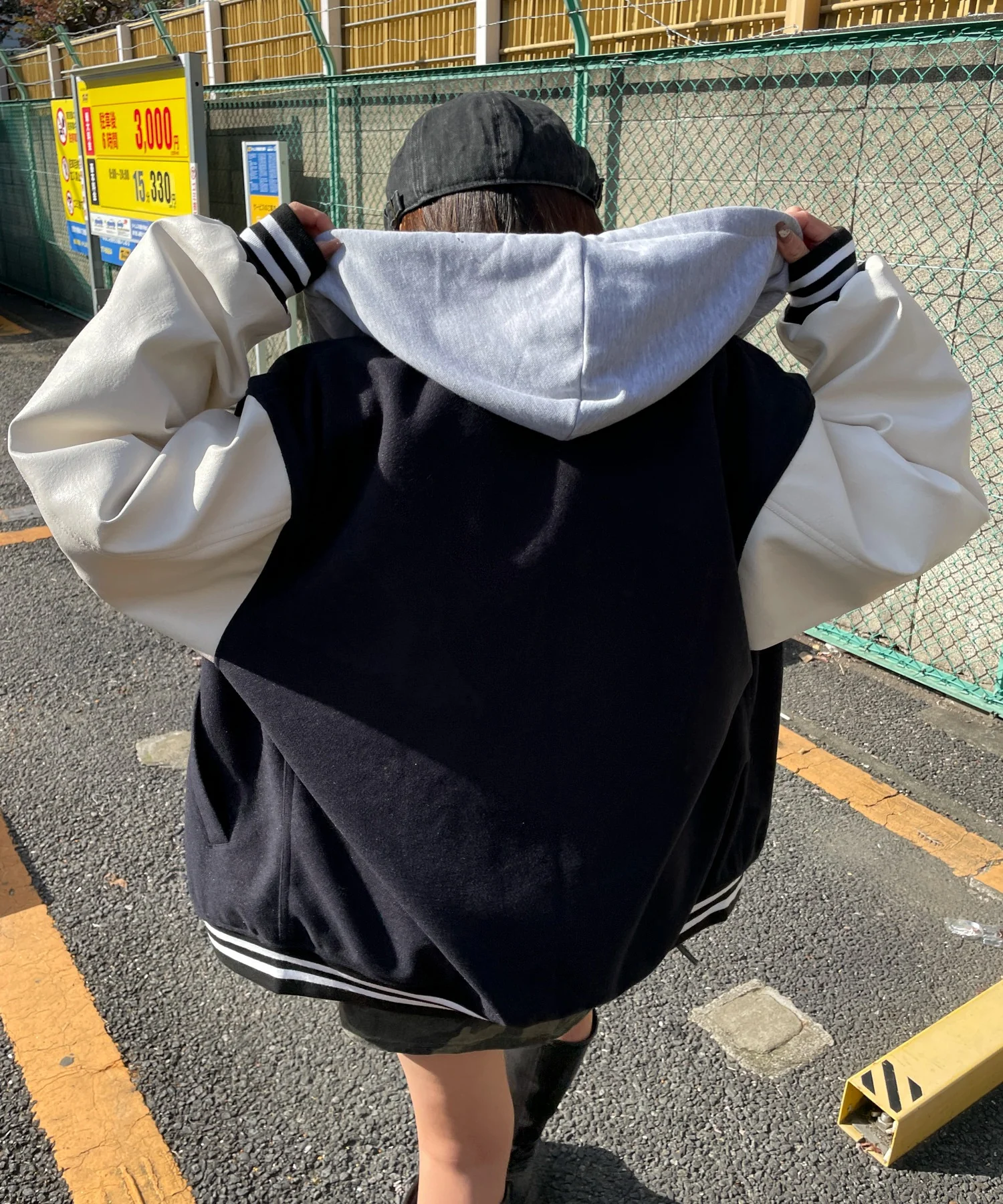 フード付ビッグスタジャン - Image 14