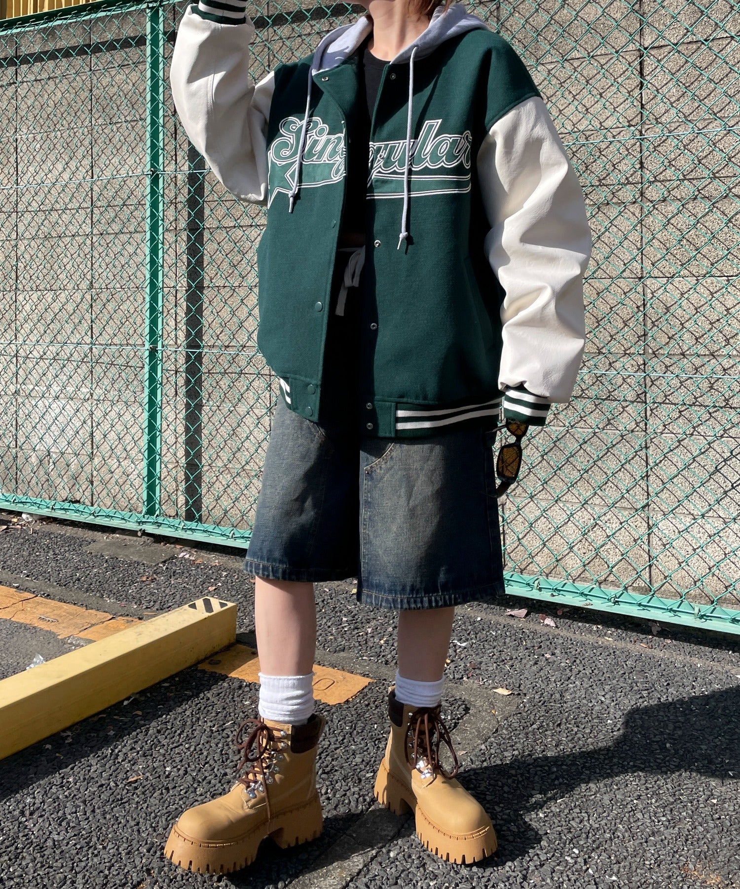 フード付ビッグスタジャン - Image 20