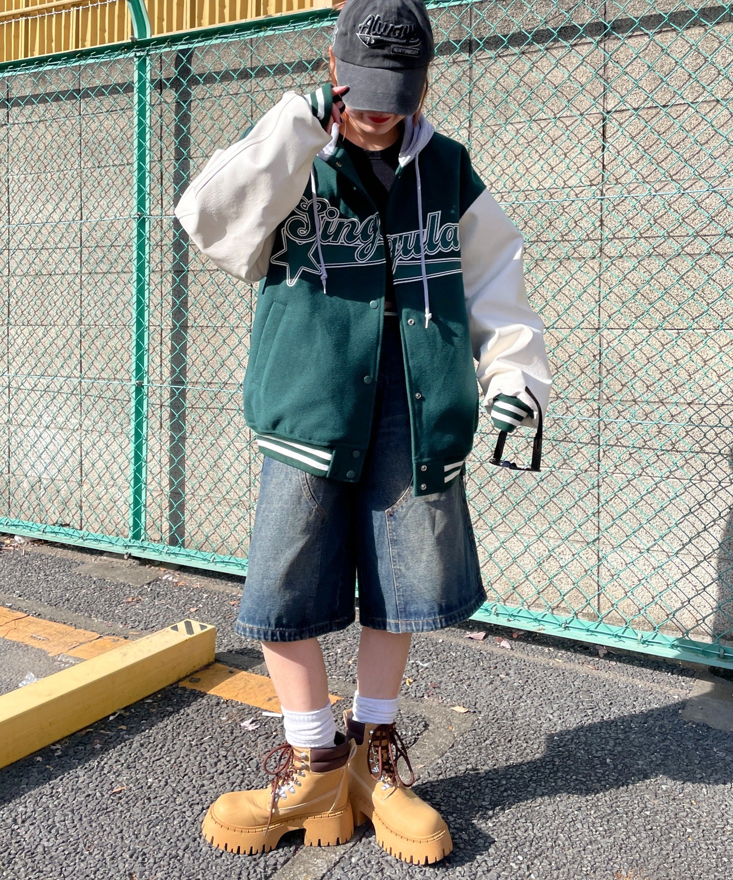 フード付ビッグスタジャン - Image 4