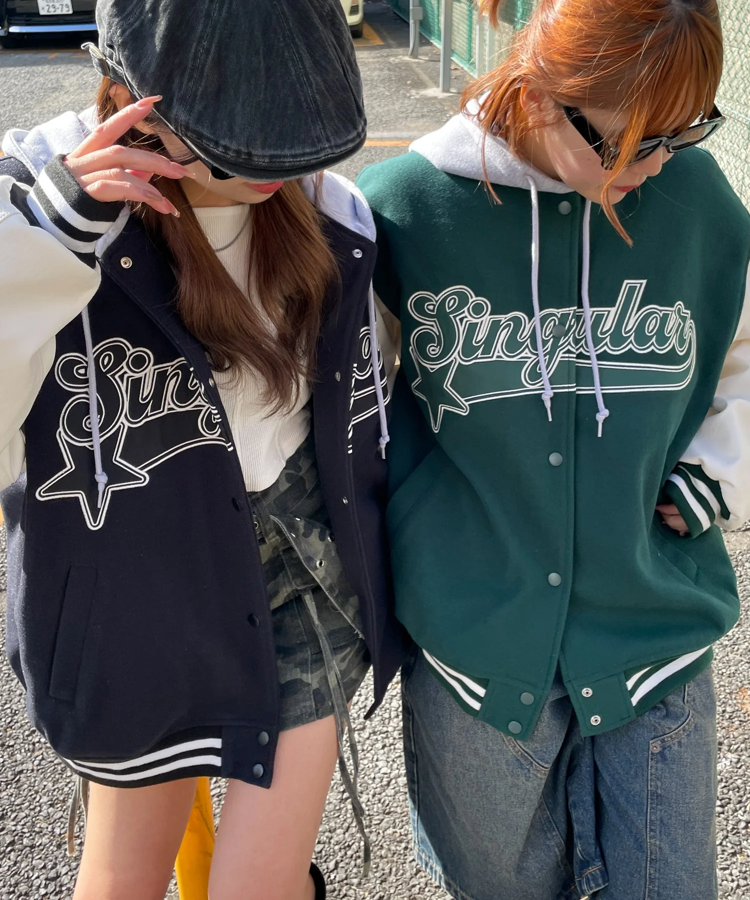 フード付ビッグスタジャン - Image 5