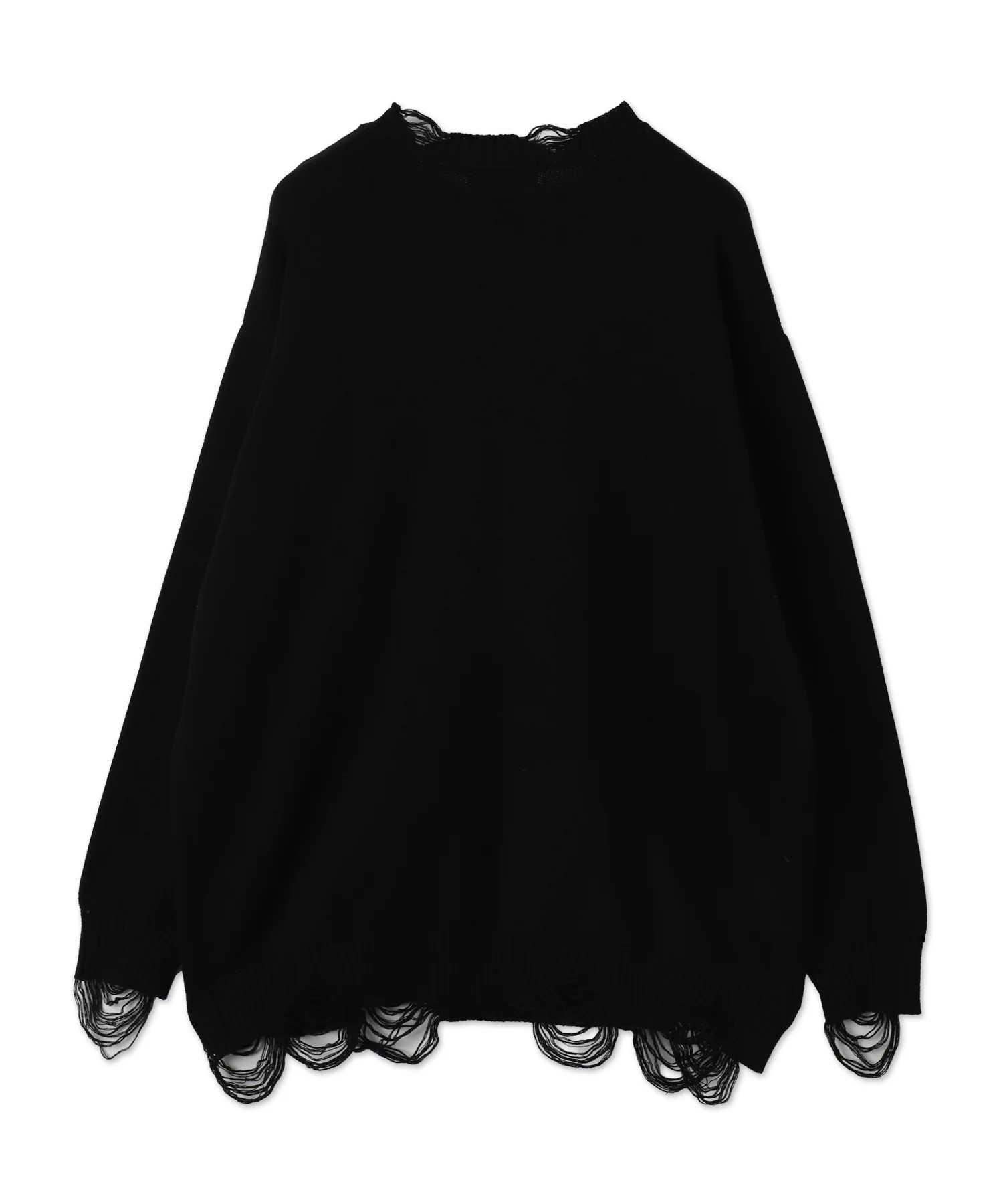 クラッシュBIGプリントニットプルオーバー - Image 11