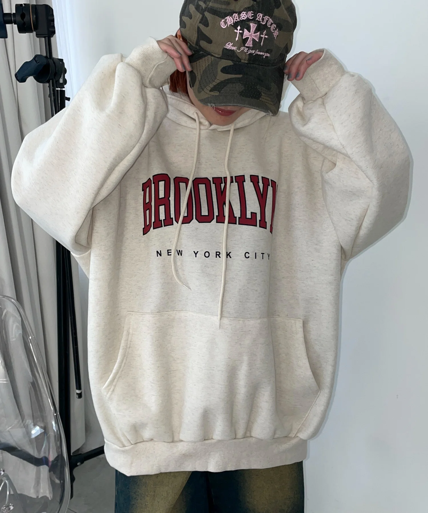 BROOKLYNロゴビッグパーカー - Image 10