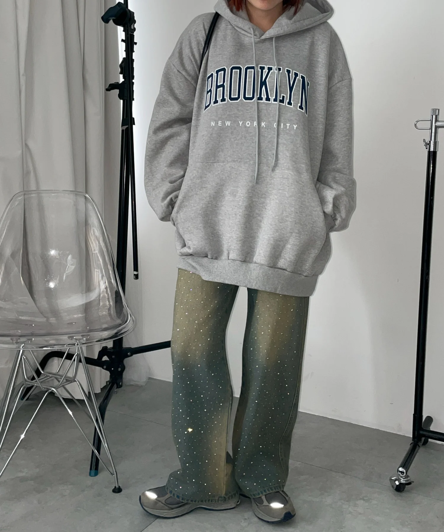 BROOKLYNロゴビッグパーカー - Image 14