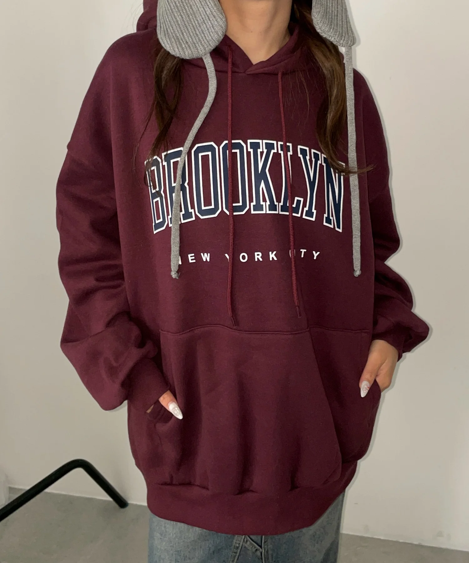 BROOKLYNロゴビッグパーカー - Image 15