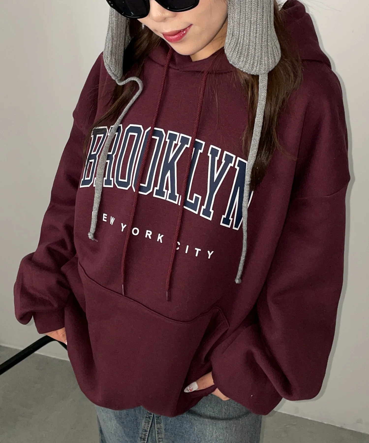 BROOKLYNロゴビッグパーカー - Image 16