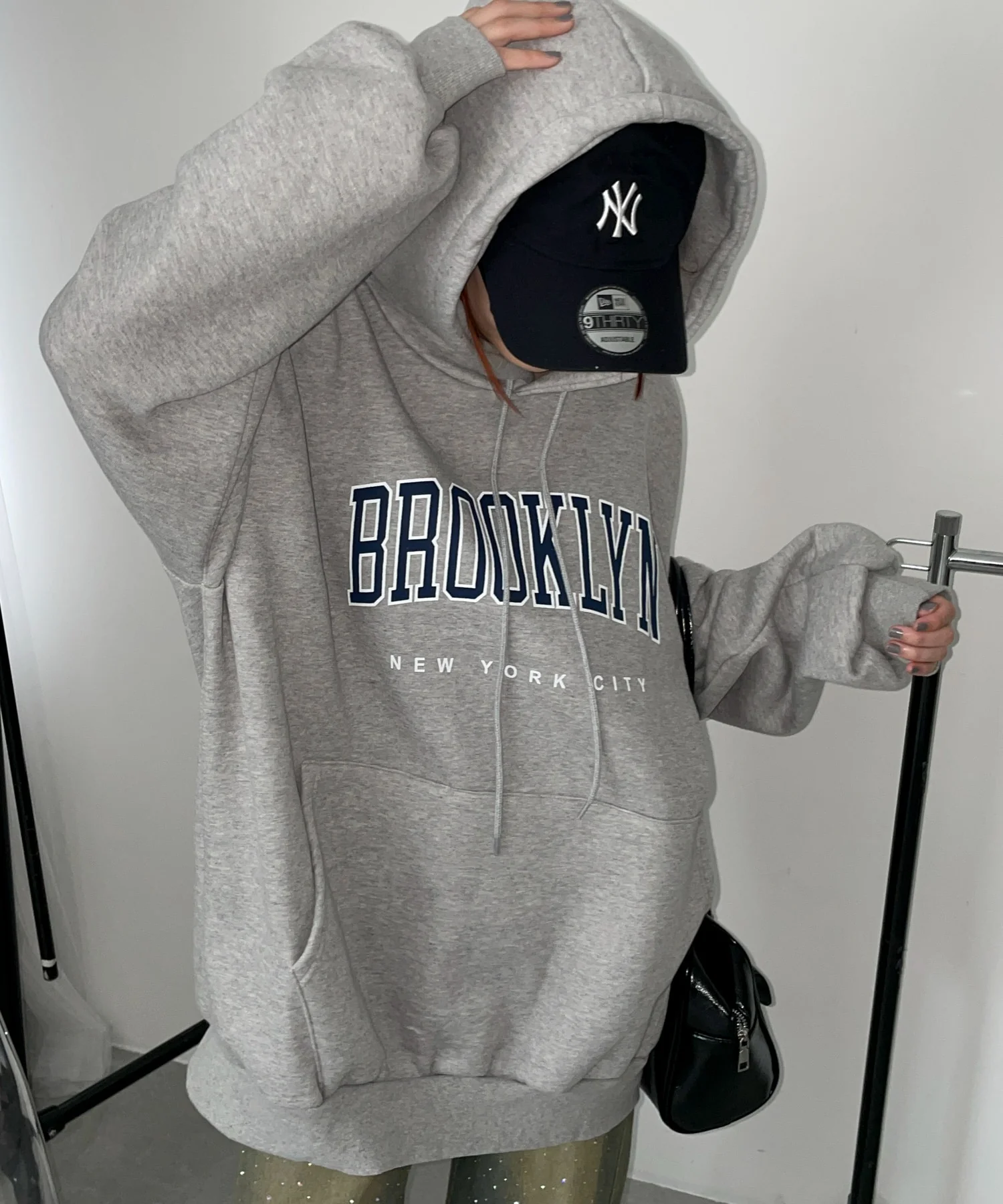 BROOKLYNロゴビッグパーカー - Image 3