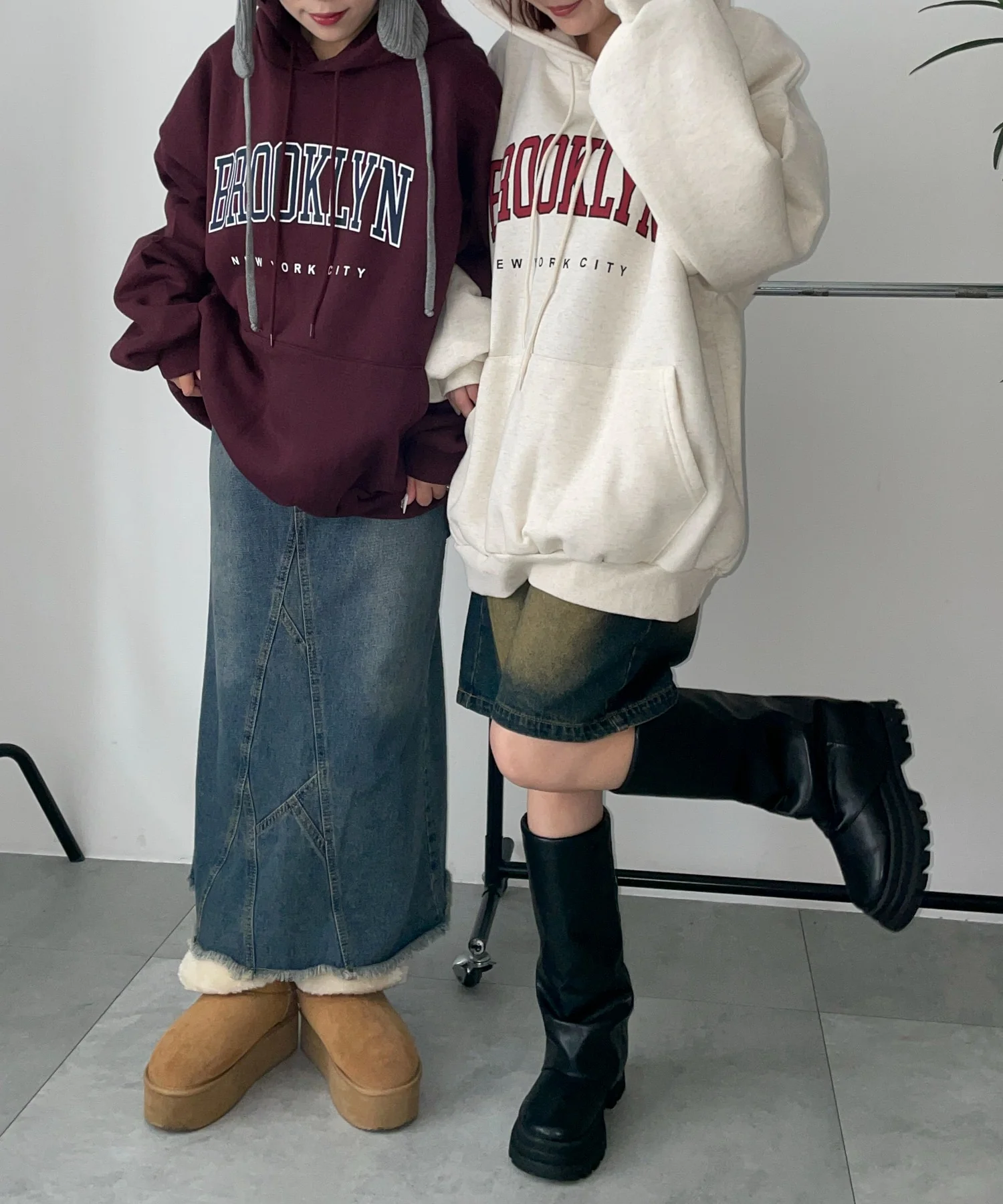 BROOKLYNロゴビッグパーカー - Image 8