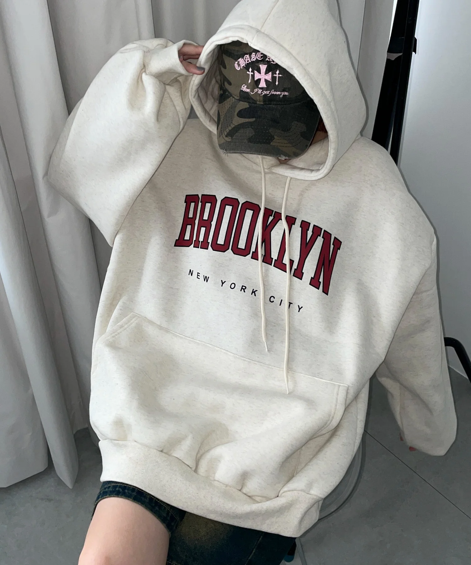BROOKLYNロゴビッグパーカー - Image 9