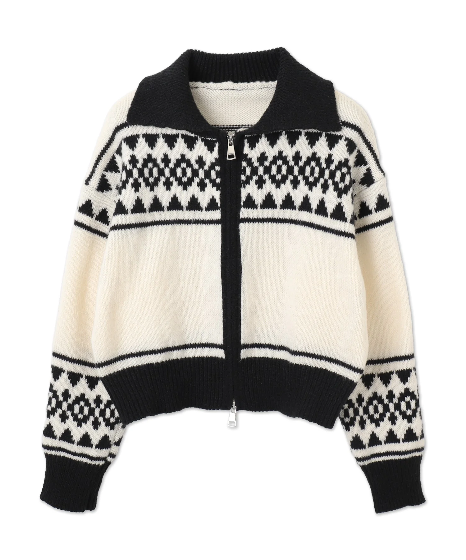 ノルディックダブルZIPニット - Image 6
