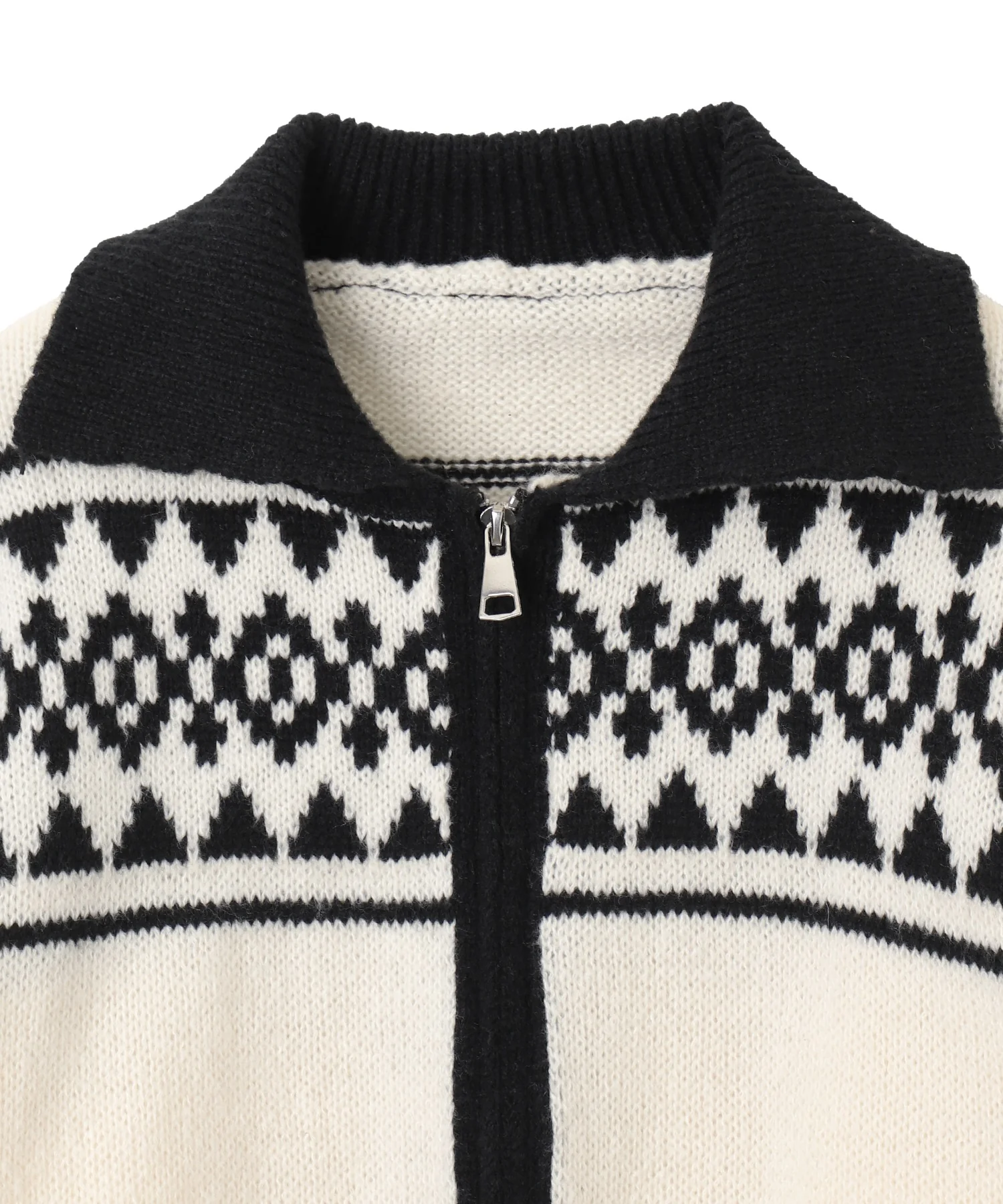 ノルディックダブルZIPニット - Image 8