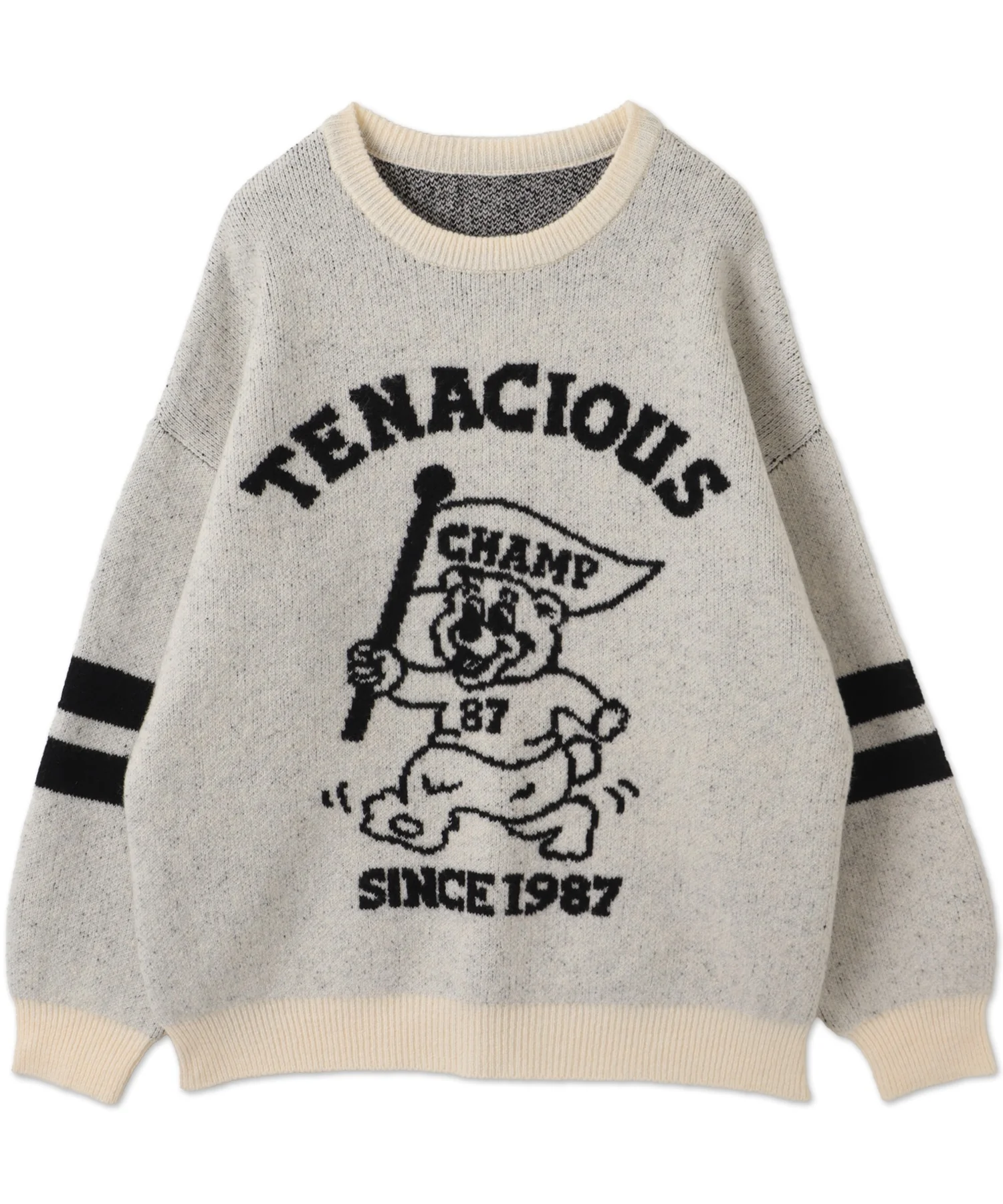ファニーグラフィックフラッフィーニットプルオーバー - Image 31