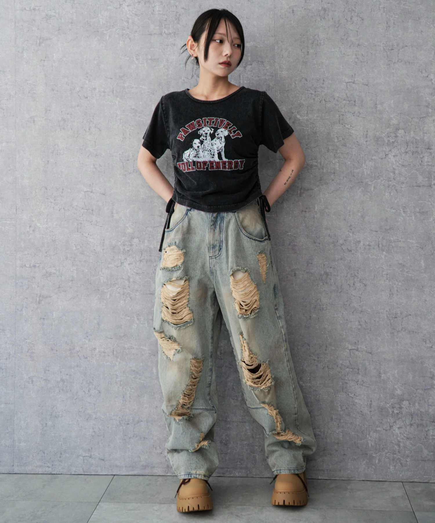ヘビークラッシュデニムパンツ - Image 6