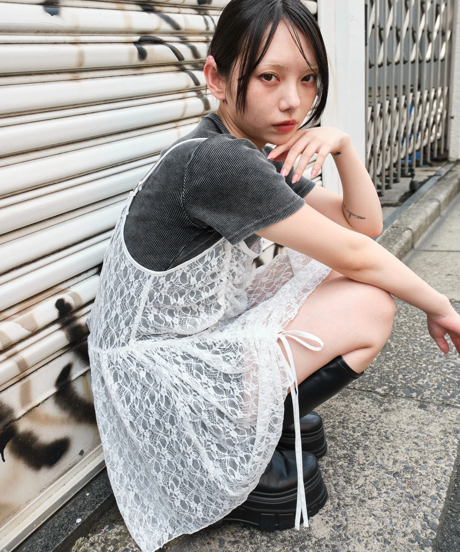 ドロストデザインキャミワンピース - Image 38