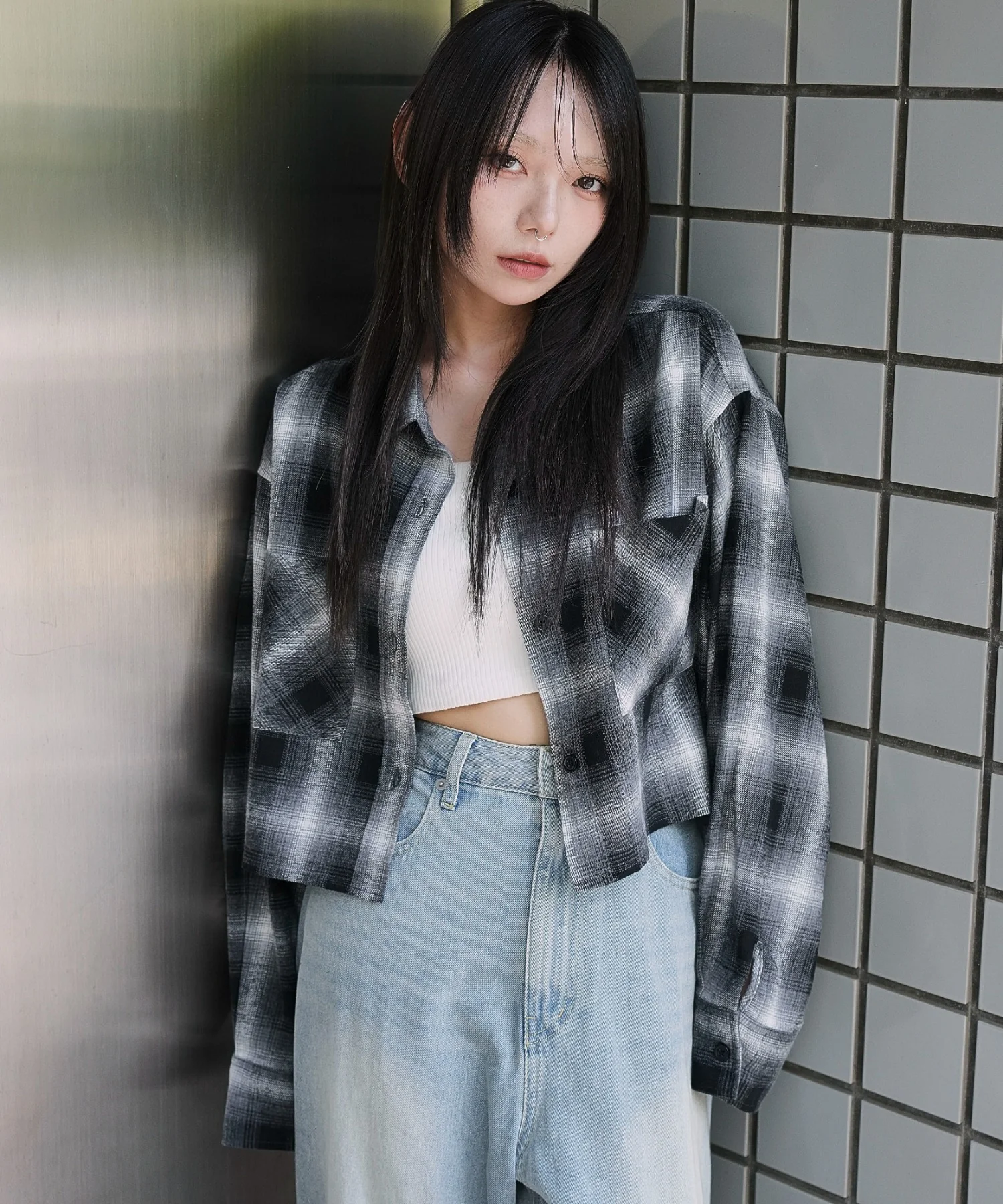 チェックショートネルシャツ - Image 13