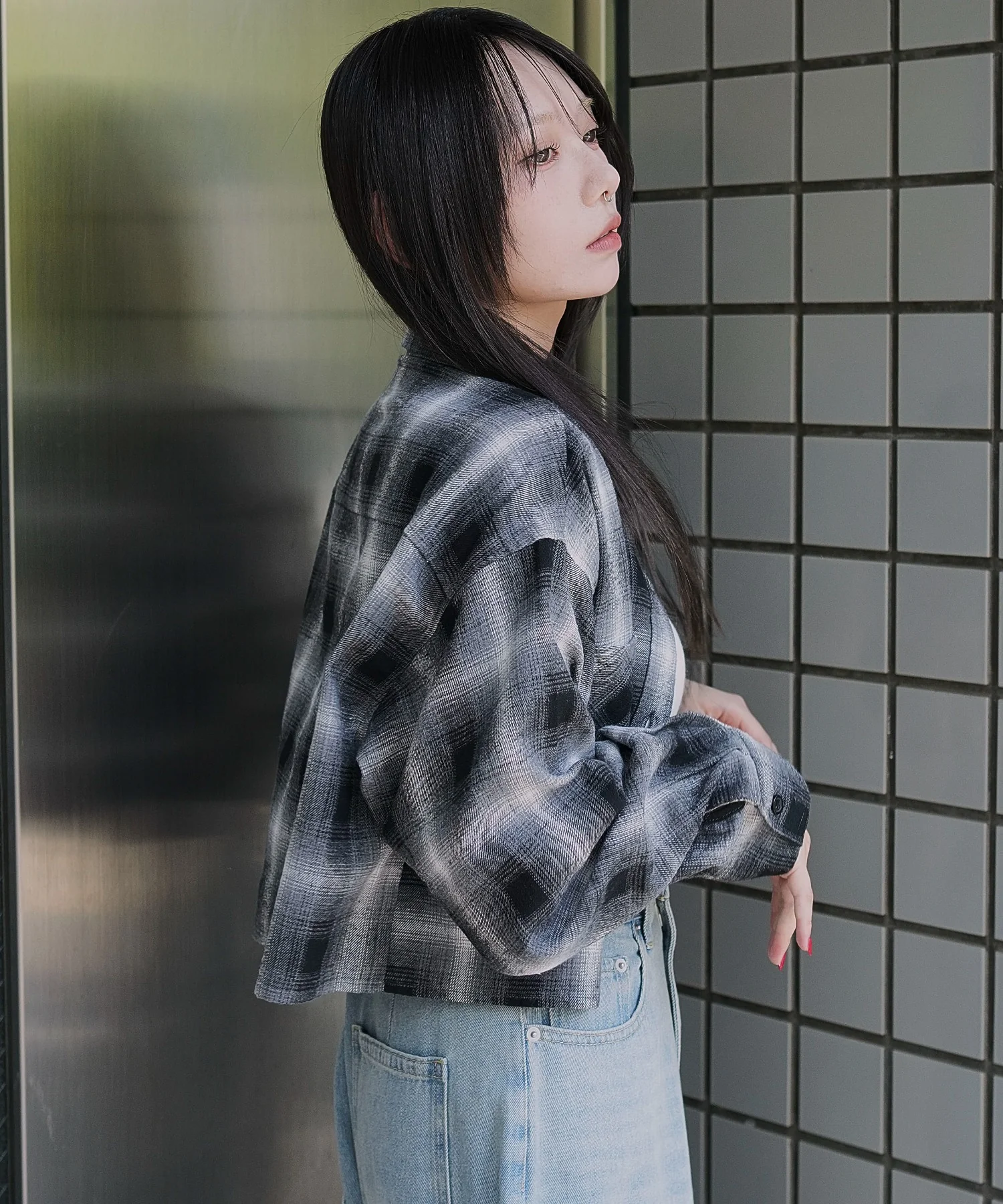 チェックショートネルシャツ - Image 14