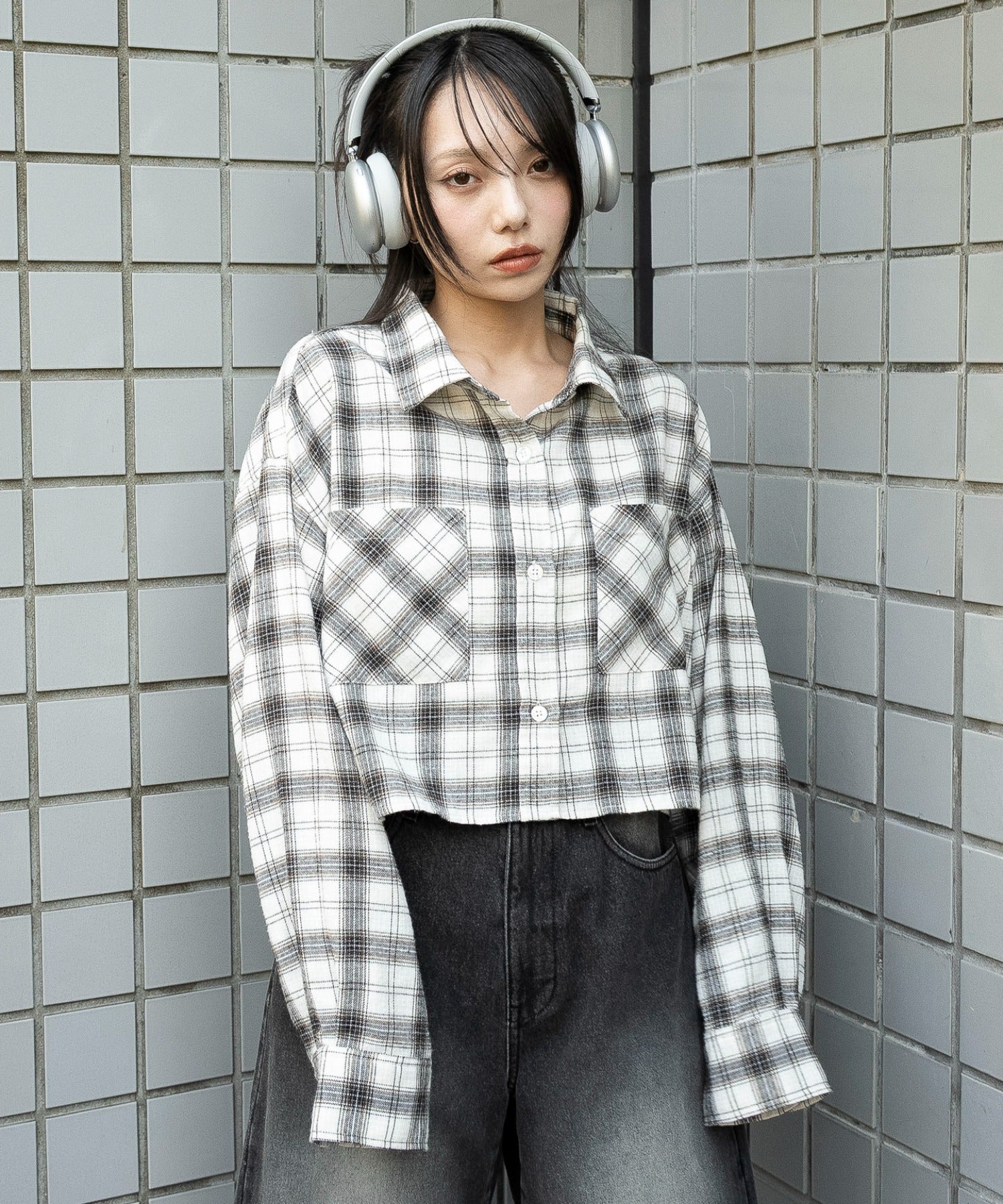 チェックショートネルシャツ - Image 9