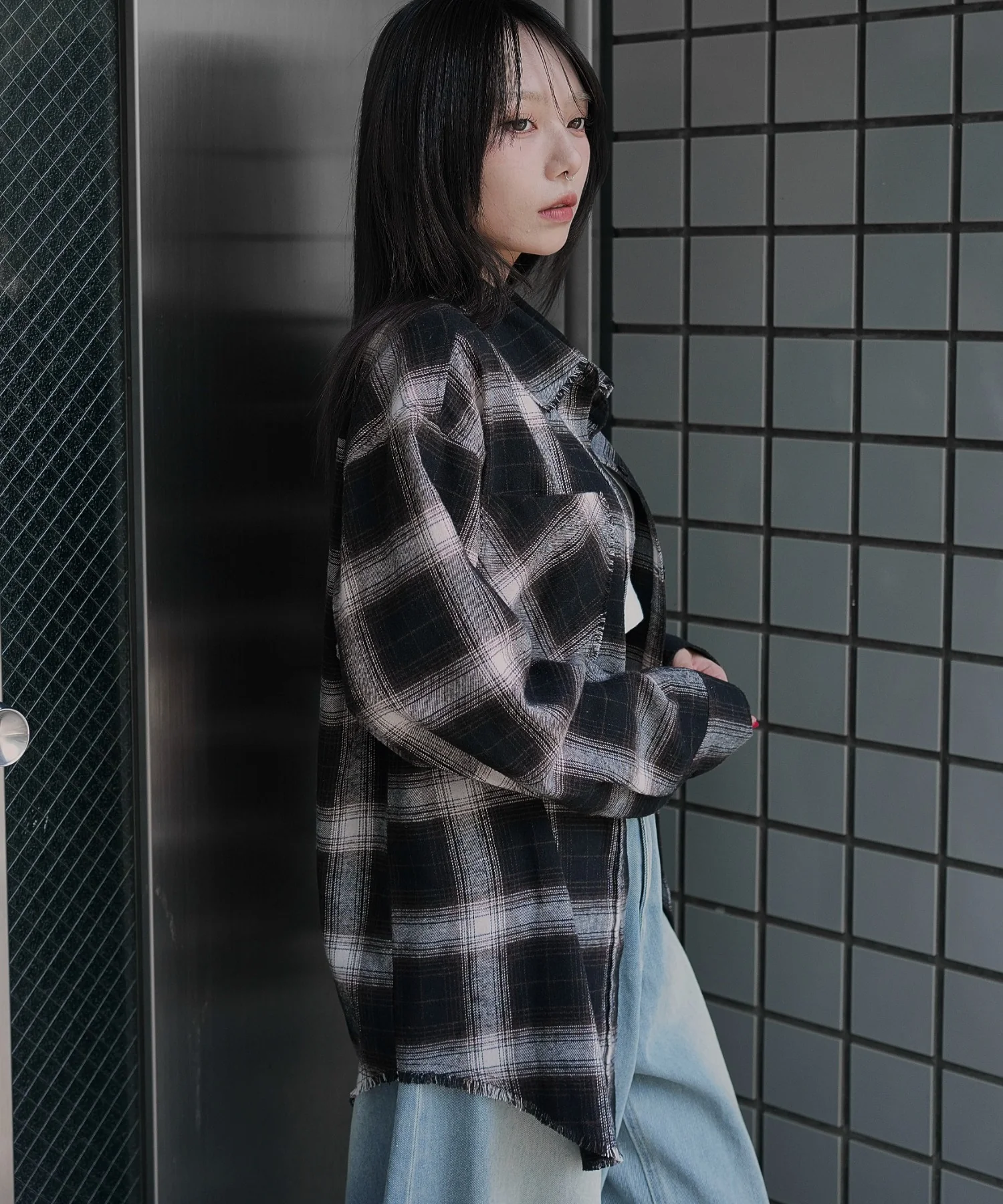 チェックBIGネルシャツ - Image 12