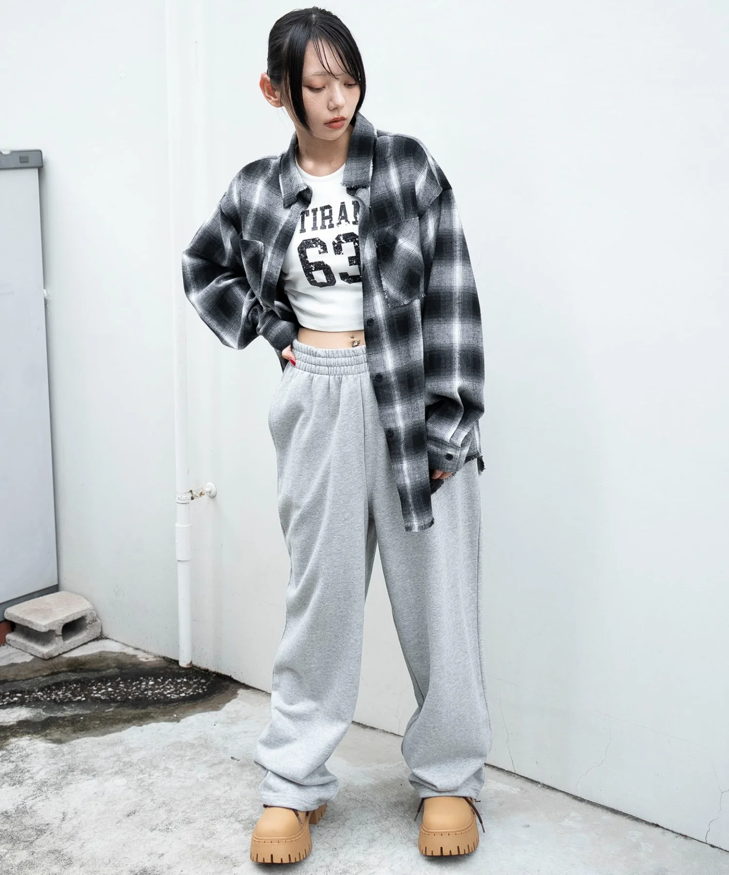 チェックBIGネルシャツ - Image 17