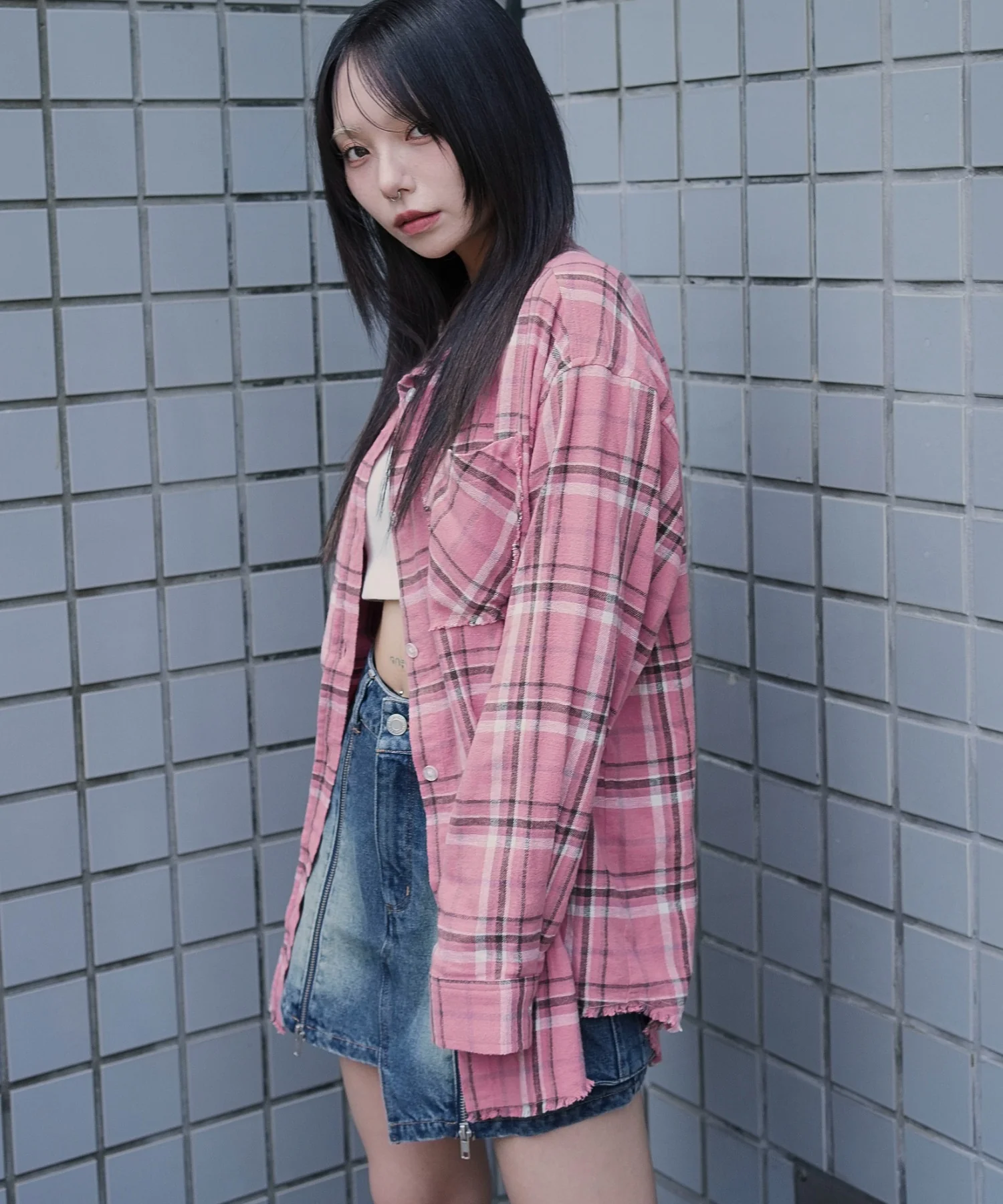 チェックBIGネルシャツ - Image 21