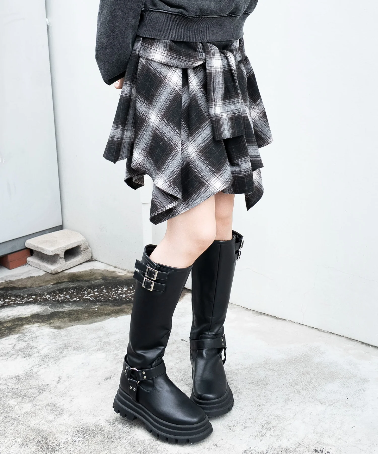 ネルシャツライクイレヘムミニスカート - Image 15