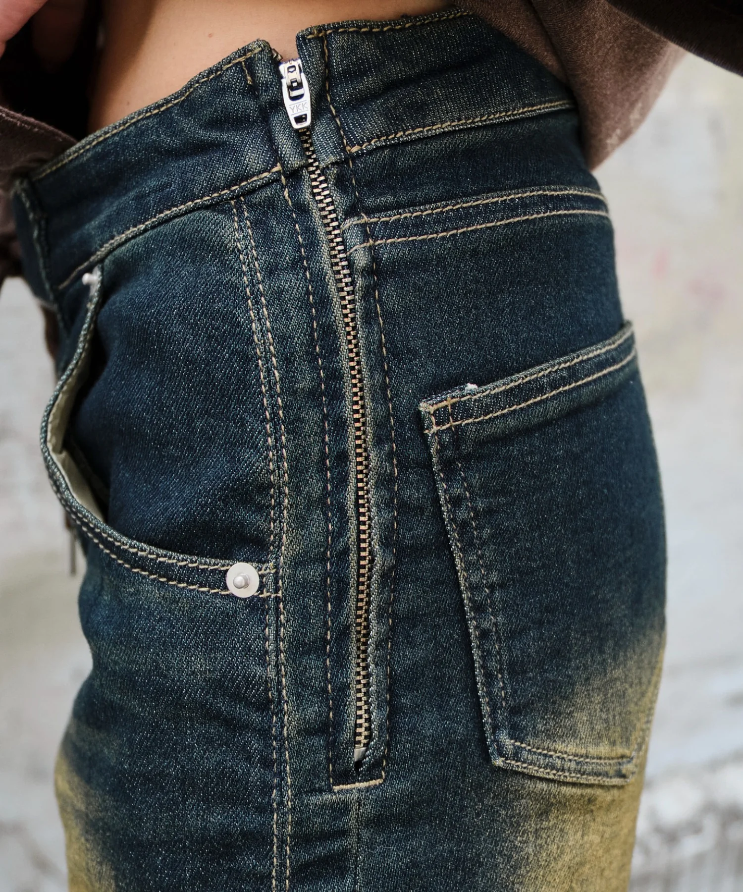 レースアップデニムショートパンツ - Image 7